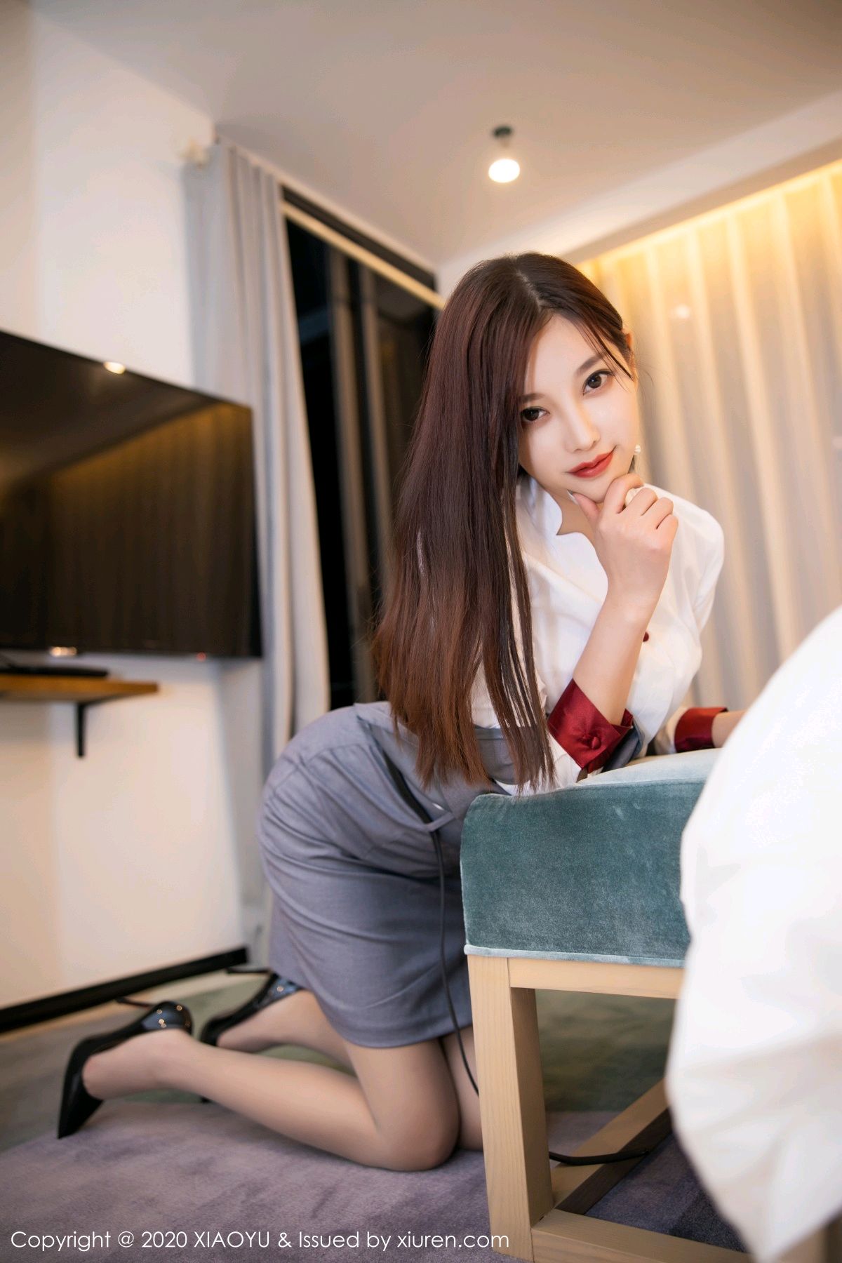 《语画界 杨晨晨sugar 制服写真 VOL.388》第23张,语画界,制服主题,全套54张