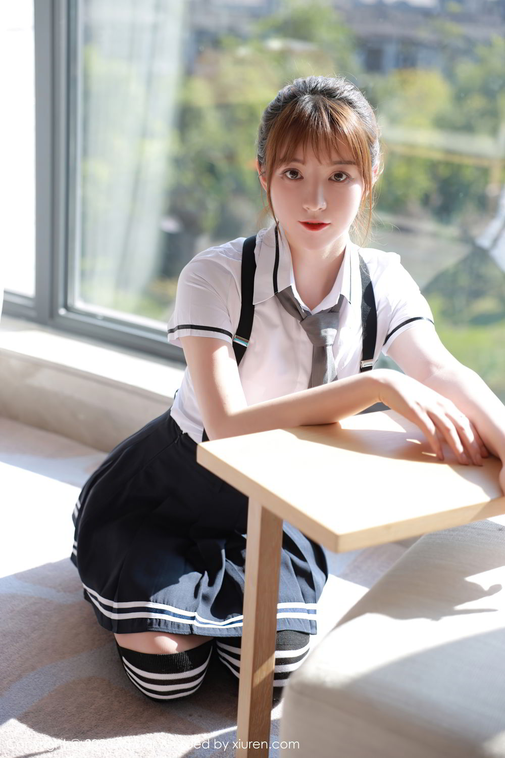 《MFStar yoo优优(Yoo You You) 制服写真 VOL.390》第16张,模特yoo优优(Yoo You You),mfstar,制服主题,全套67张