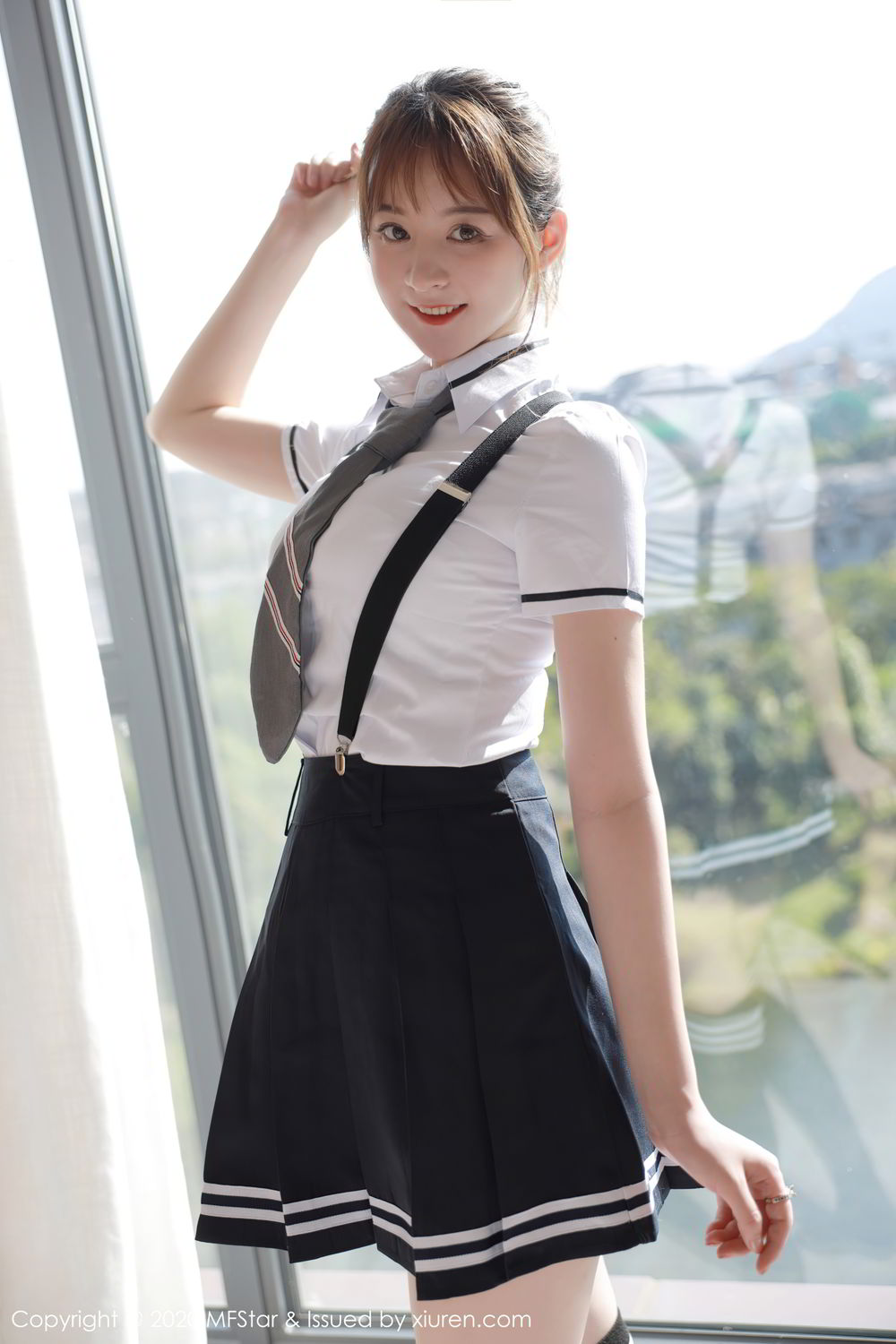 《MFStar yoo优优(Yoo You You) 制服写真 VOL.390》第25张,模特yoo优优(Yoo You You),mfstar,制服主题,全套67张