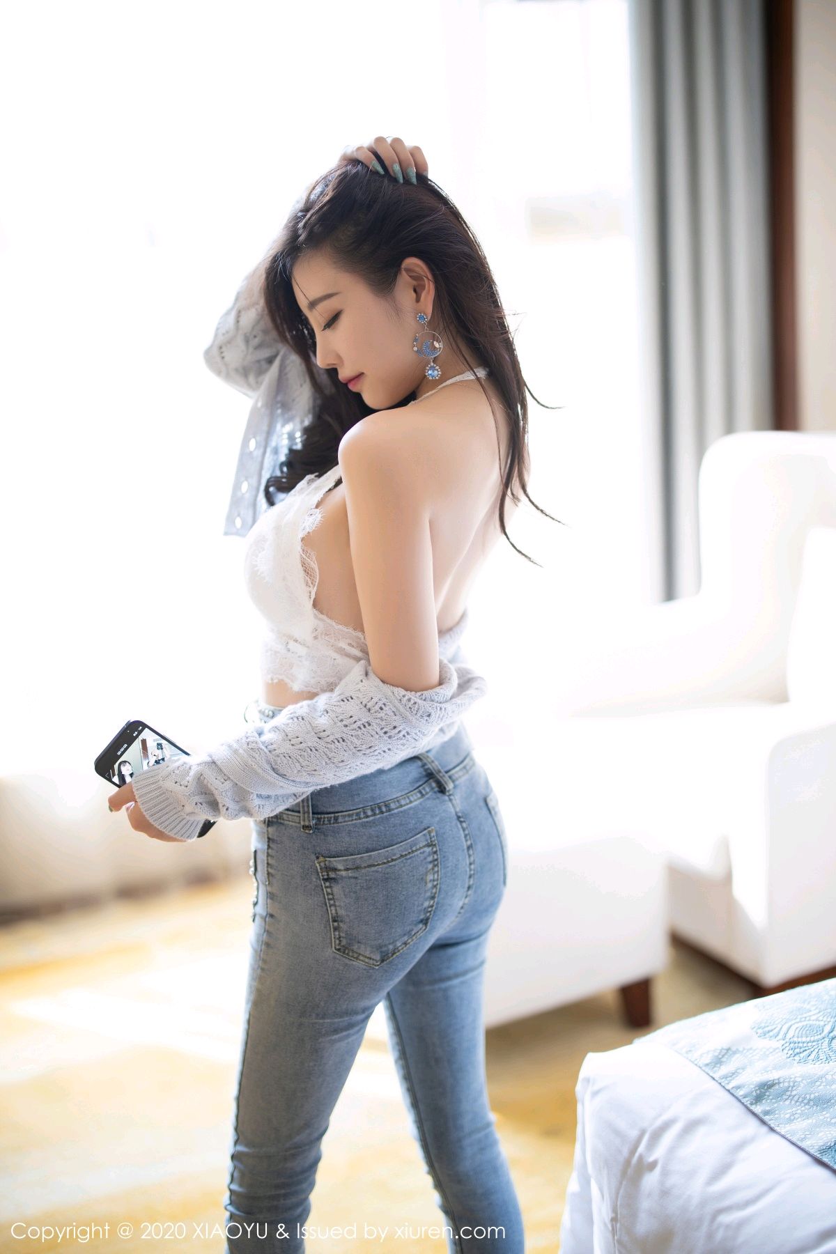 《语画界 杨晨晨 内衣写真 No.433》第45张，模特杨晨晨，语画界，内衣主题，全套93张