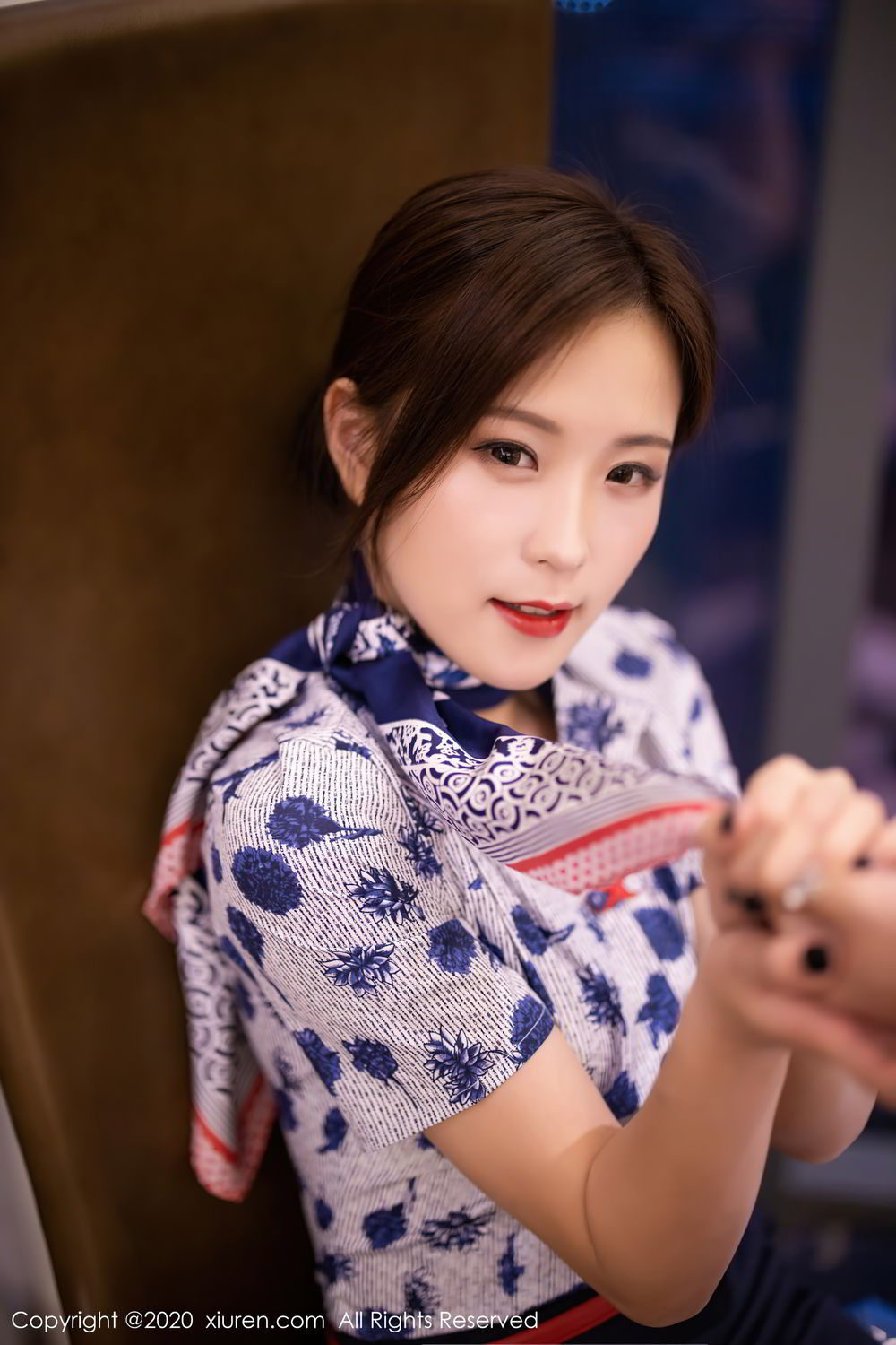 《语画界 杨紫嫣(Yang Zi Yan) 制服写真 VOL.407》第5张,模特杨紫嫣(Yang Zi Yan),语画界,制服主题,全套82张