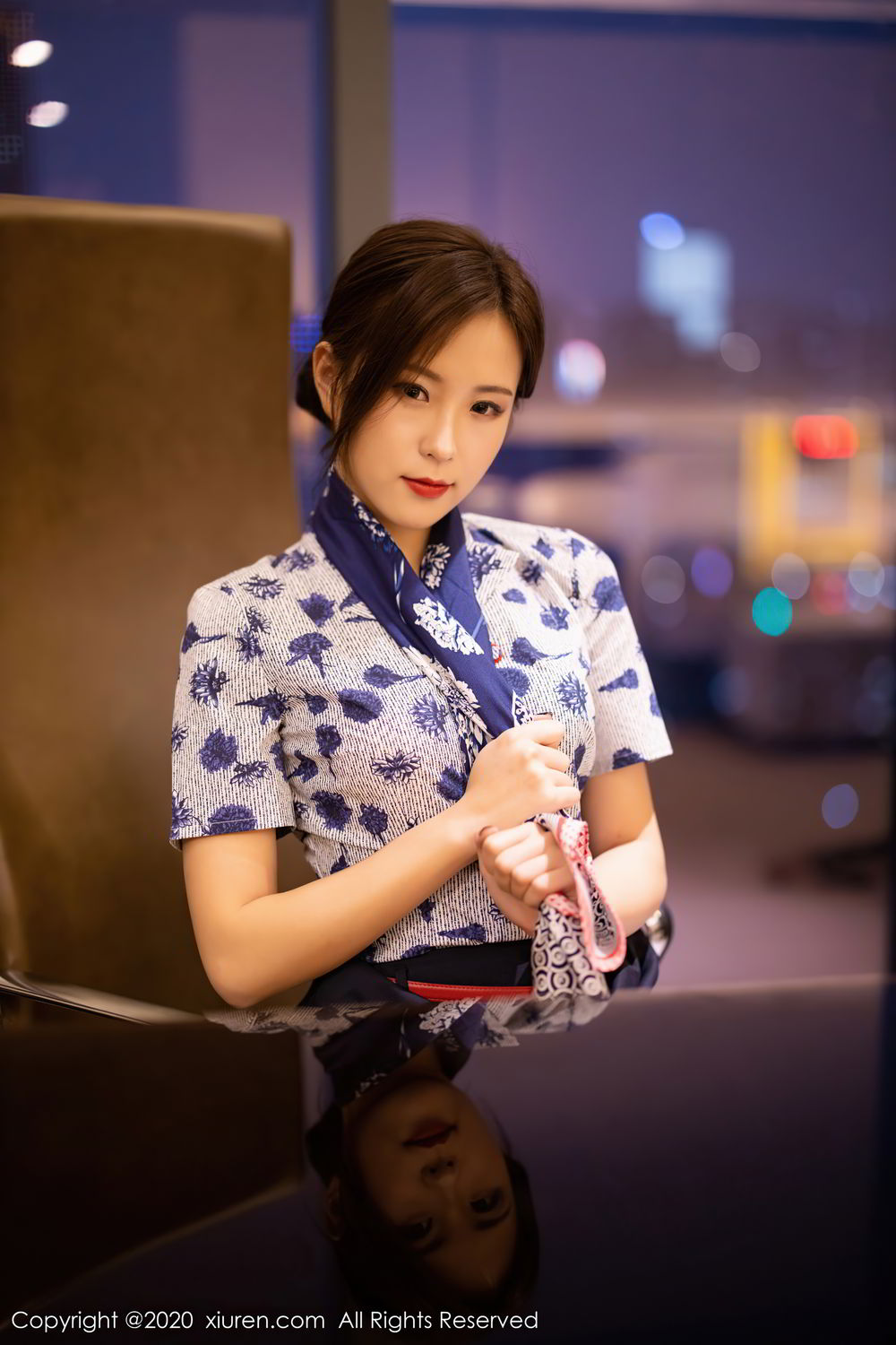 《语画界 杨紫嫣(Yang Zi Yan) 制服写真 VOL.407》第20张,模特杨紫嫣(Yang Zi Yan),语画界,制服主题,全套82张
