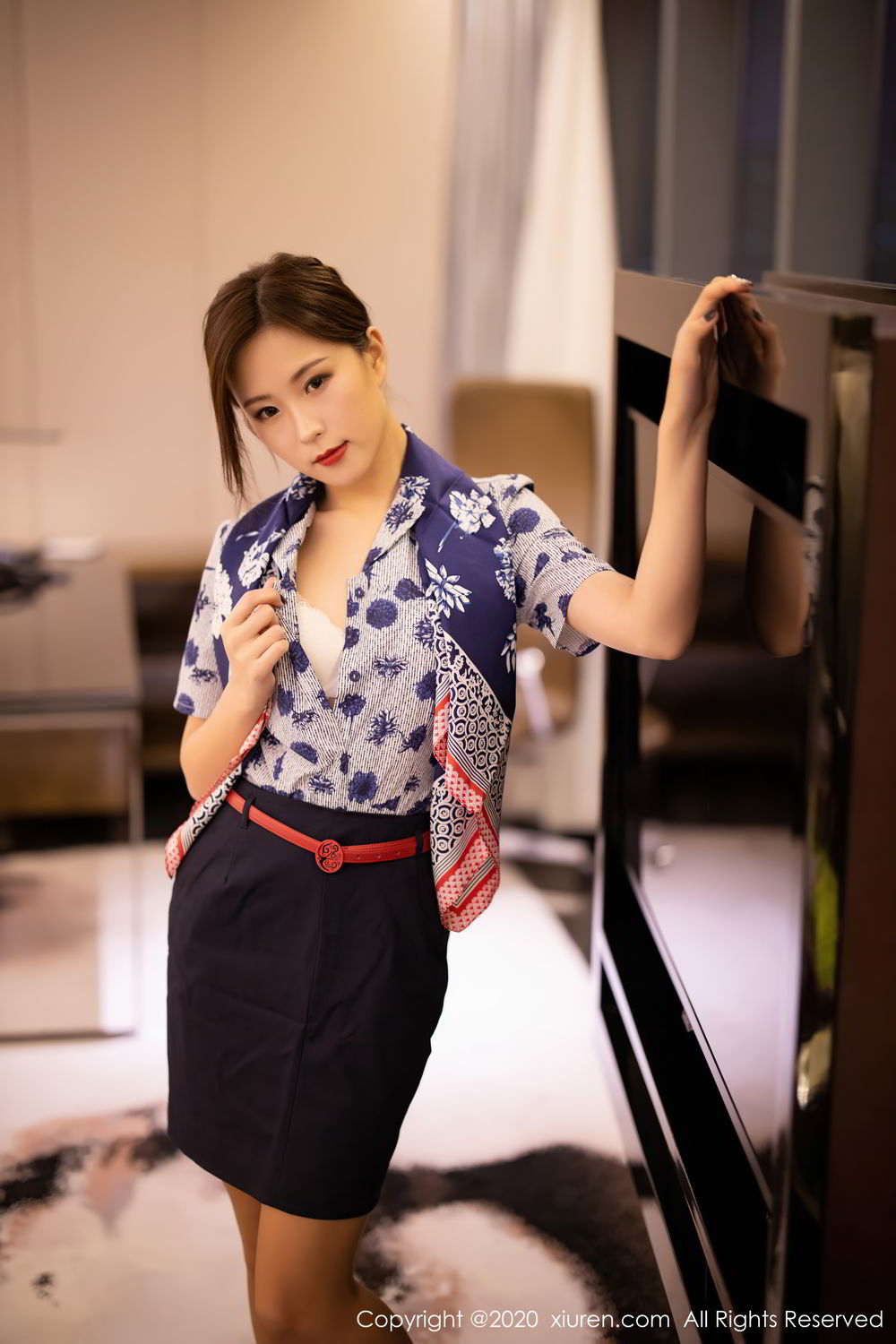 《语画界 杨紫嫣(Yang Zi Yan) 制服写真 VOL.407》第27张,模特杨紫嫣(Yang Zi Yan),语画界,制服主题,全套82张