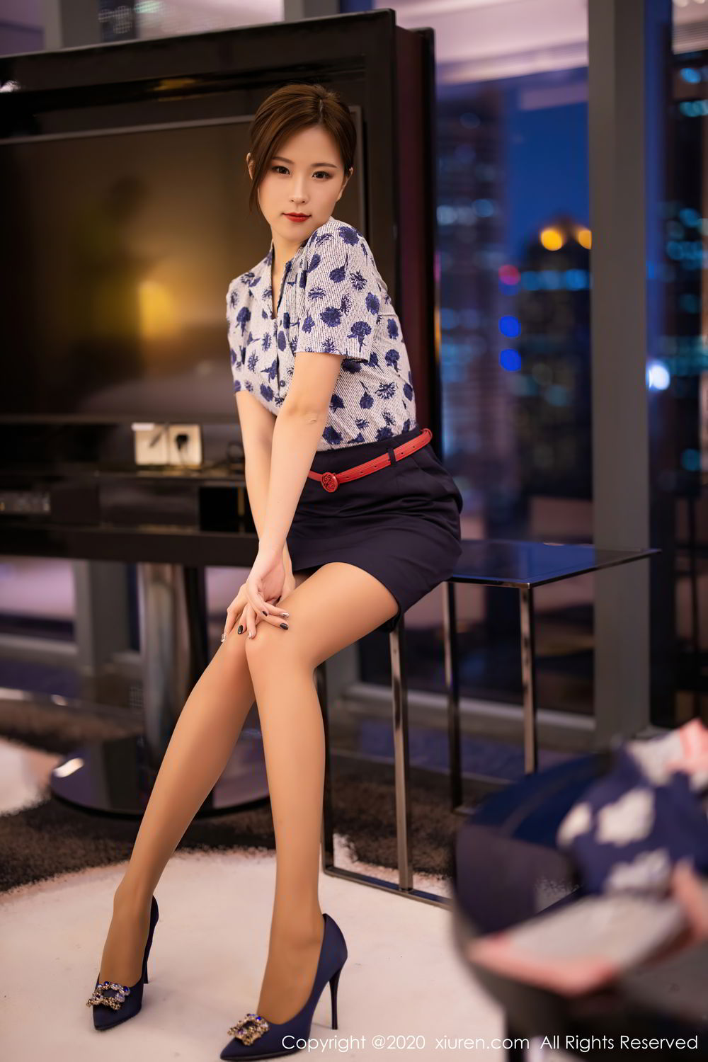 《语画界 杨紫嫣(Yang Zi Yan) 制服写真 VOL.407》第29张,模特杨紫嫣(Yang Zi Yan),语画界,制服主题,全套82张