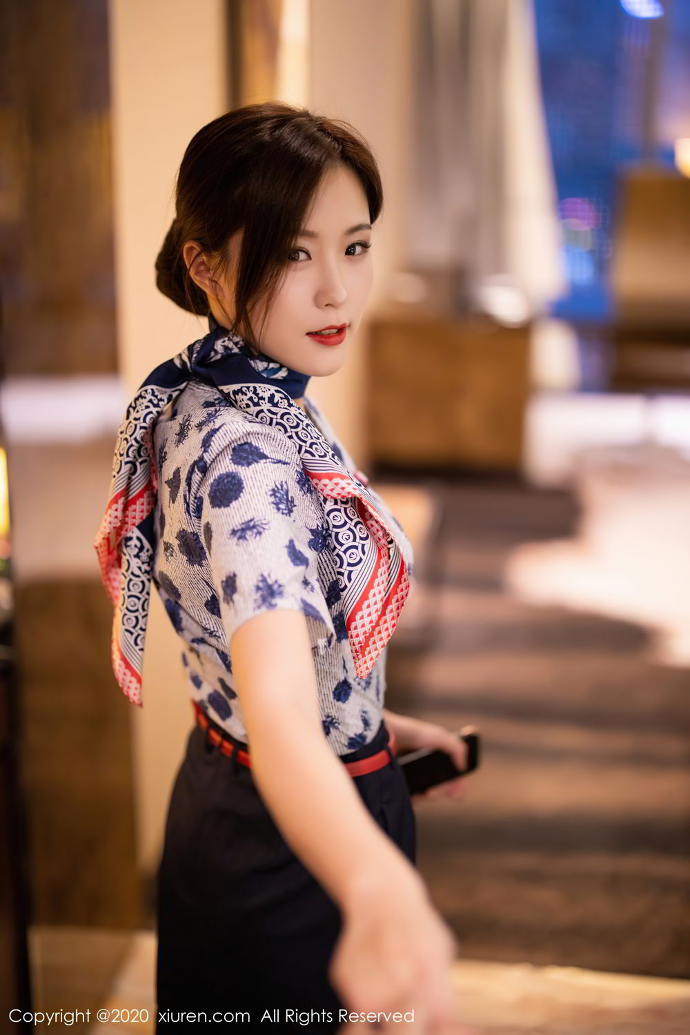 《语画界 杨紫嫣(Yang Zi Yan) 制服写真 VOL.407》第82张,模特杨紫嫣(Yang Zi Yan),语画界,制服主题,全套82张