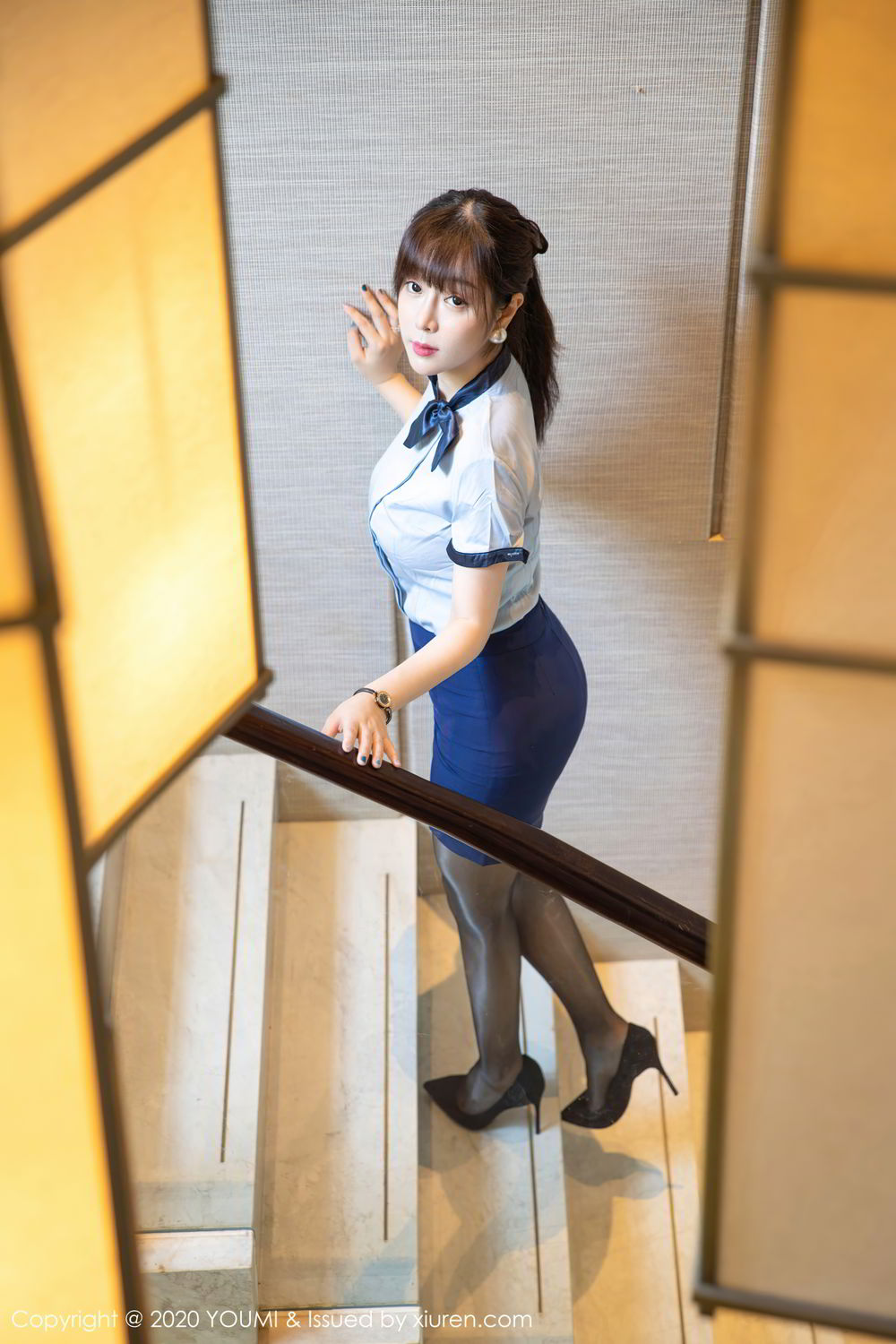 《尤蜜荟 王语纯(王雨纯) 制服写真 VOL.544》第17张,模特王语纯(王雨纯),尤蜜荟,制服主题,全套96张