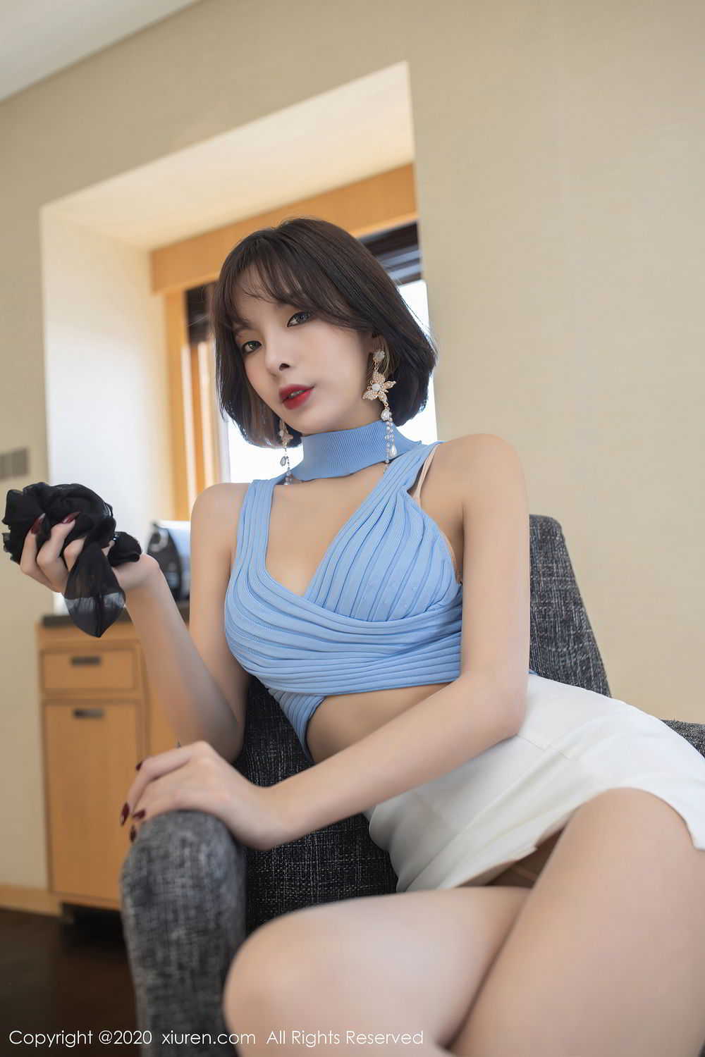 《秀人网 陈小喵(Chen Xiao Miao) 内衣写真 No.2876》第15张,模特陈小喵(Chen Xiao Miao),秀人网,内衣主题,全套76张
