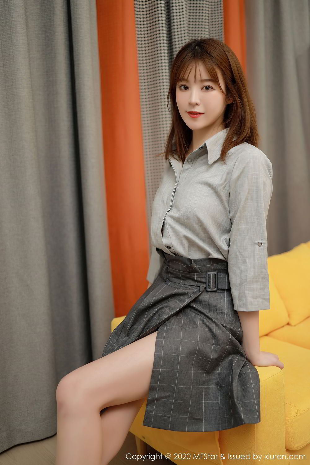 《MFStar yoo优优(Yoo You You) 制服写真 VOL.424》第27张,模特yoo优优(Yoo You You),mfstar,制服主题,全套60张