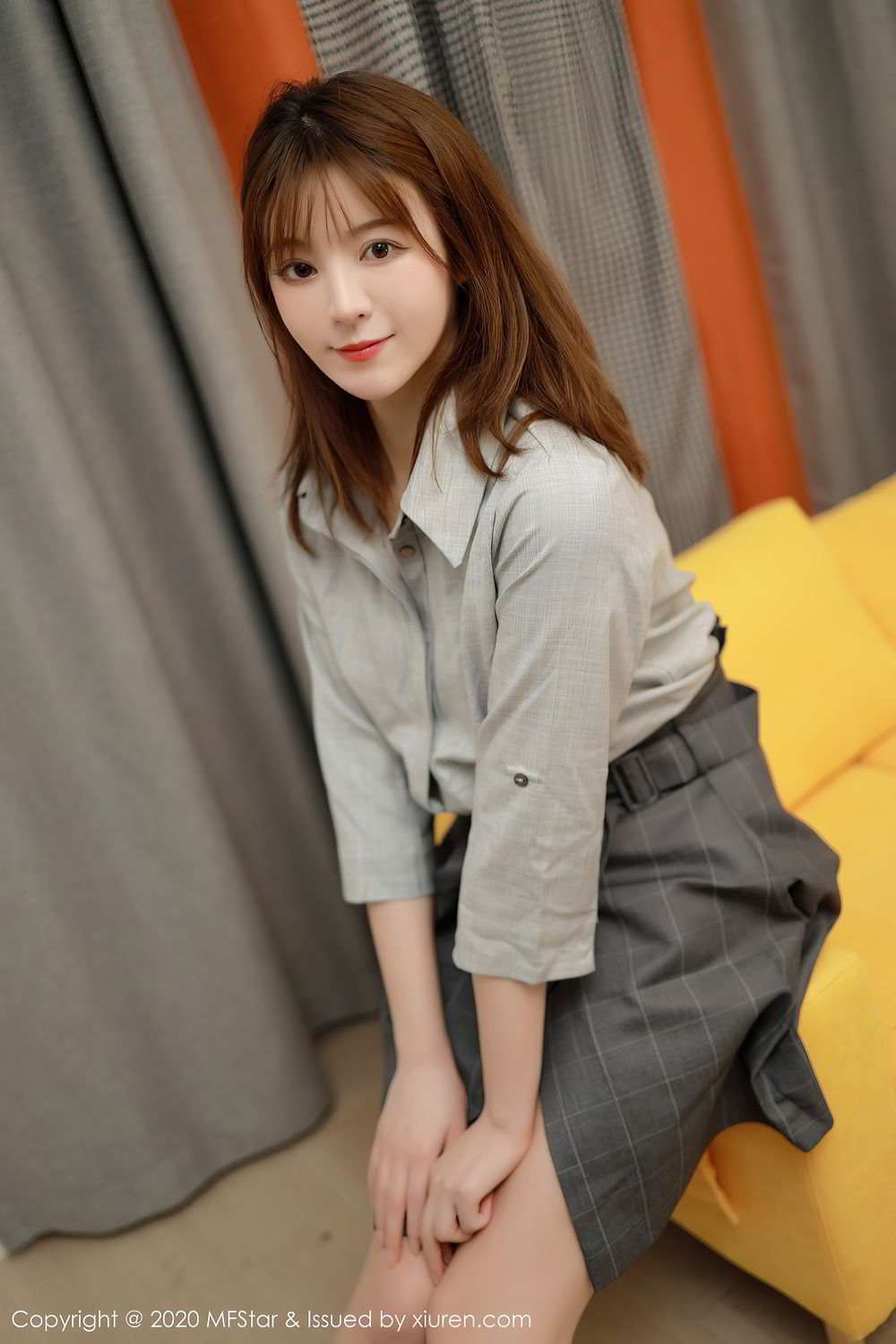 《MFStar yoo优优(Yoo You You) 制服写真 VOL.424》第29张,模特yoo优优(Yoo You You),mfstar,制服主题,全套60张