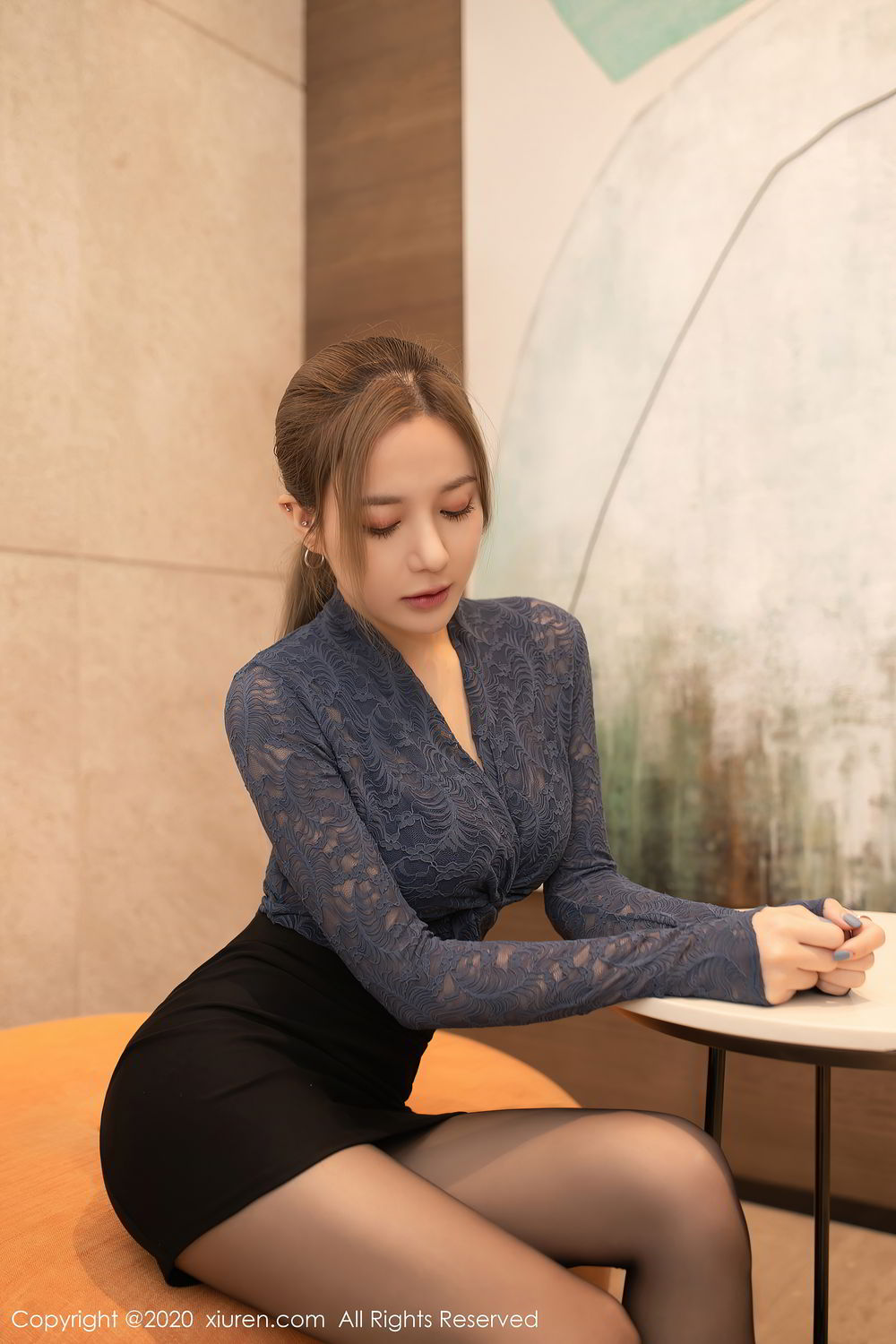 《秀人网 鱼子酱fish(Yu Zi Jiang Fish) 制服写真 No.2847》第11张,模特鱼子酱fish(Yu Zi Jiang Fish),秀人网,制服主题,全套68张