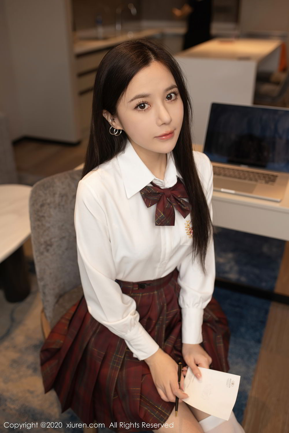 《秀人网 鱼子酱fish(Yu Zi Jiang Fish) 校服写真 No.2904》第1张,模特鱼子酱fish(Yu Zi Jiang Fish),秀人网,校服主题,全套62张