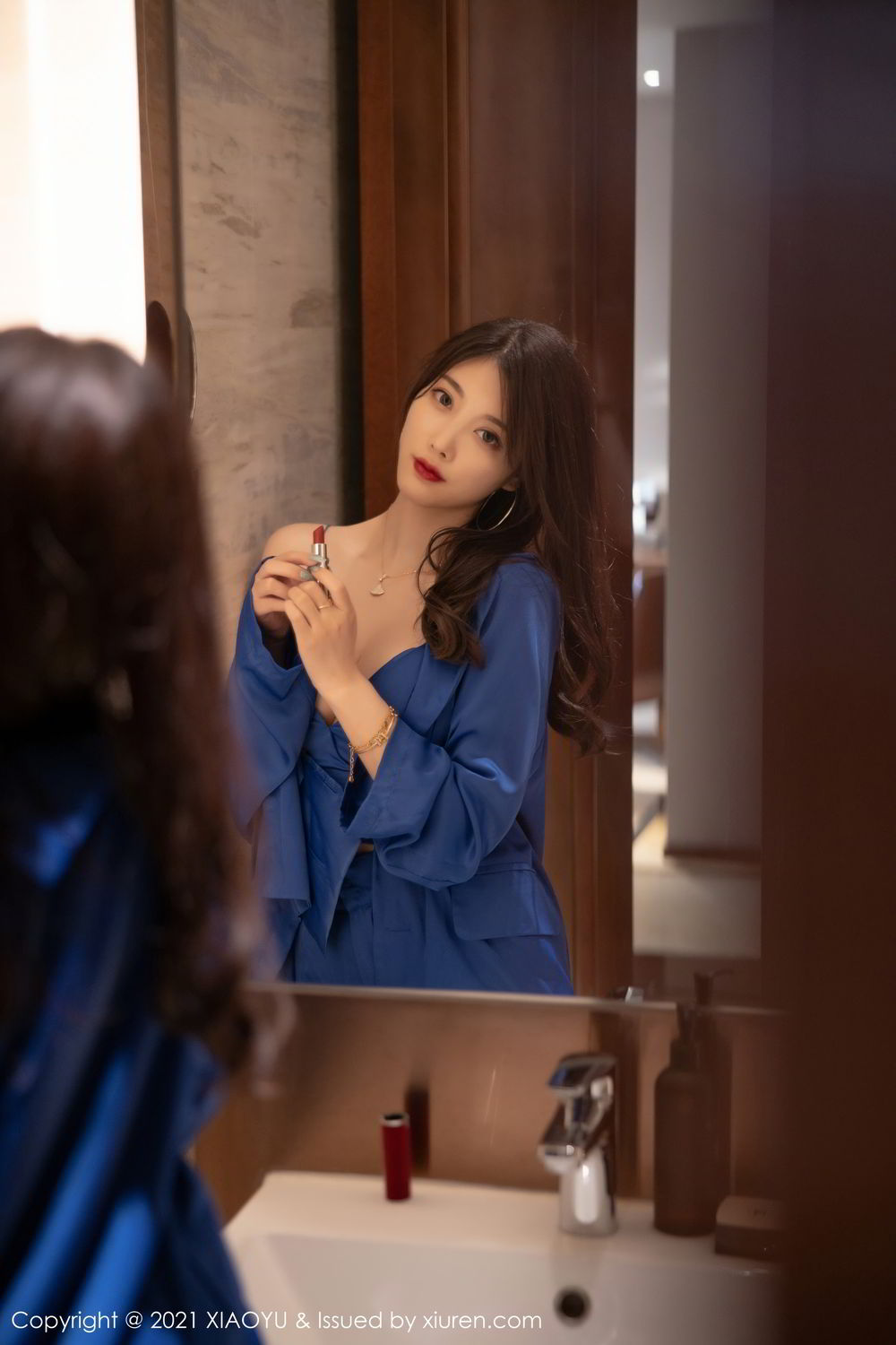 《语画界 杨晨晨 制服写真 VOL.467》第75张,模特杨晨晨,语画界,制服主题,全套98张
