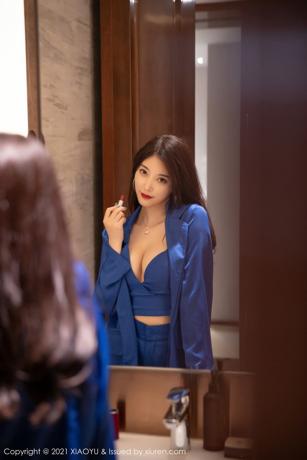 《语画界 杨晨晨 制服写真 VOL.467》第76张,模特杨晨晨,语画界,制服主题,全套98张