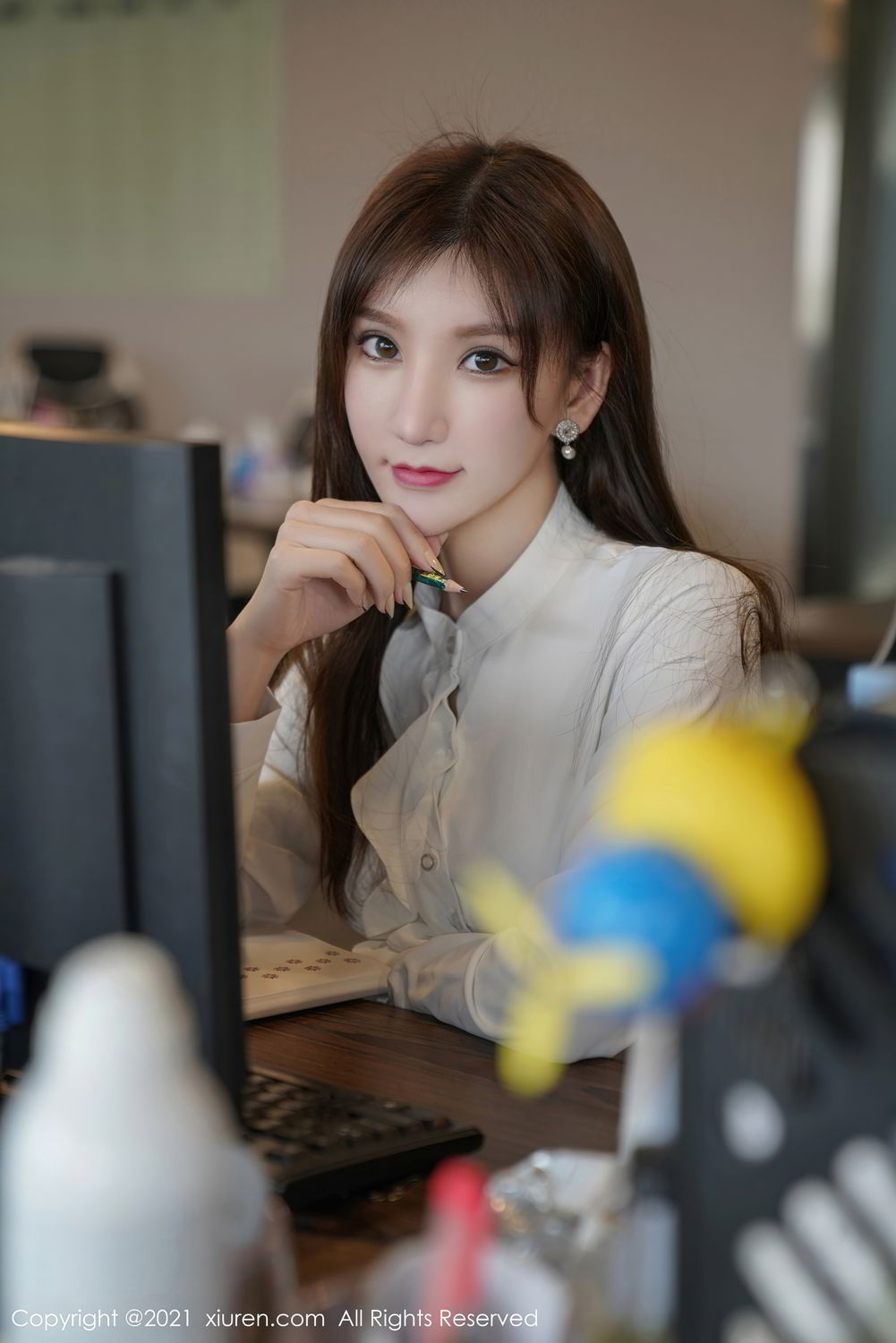 《秀人网 周于希dummy(Dummy Zhou) 制服写真 No.3046》第20张,模特周于希dummy(Dummy Zhou),秀人网,制服主题,全套100张
