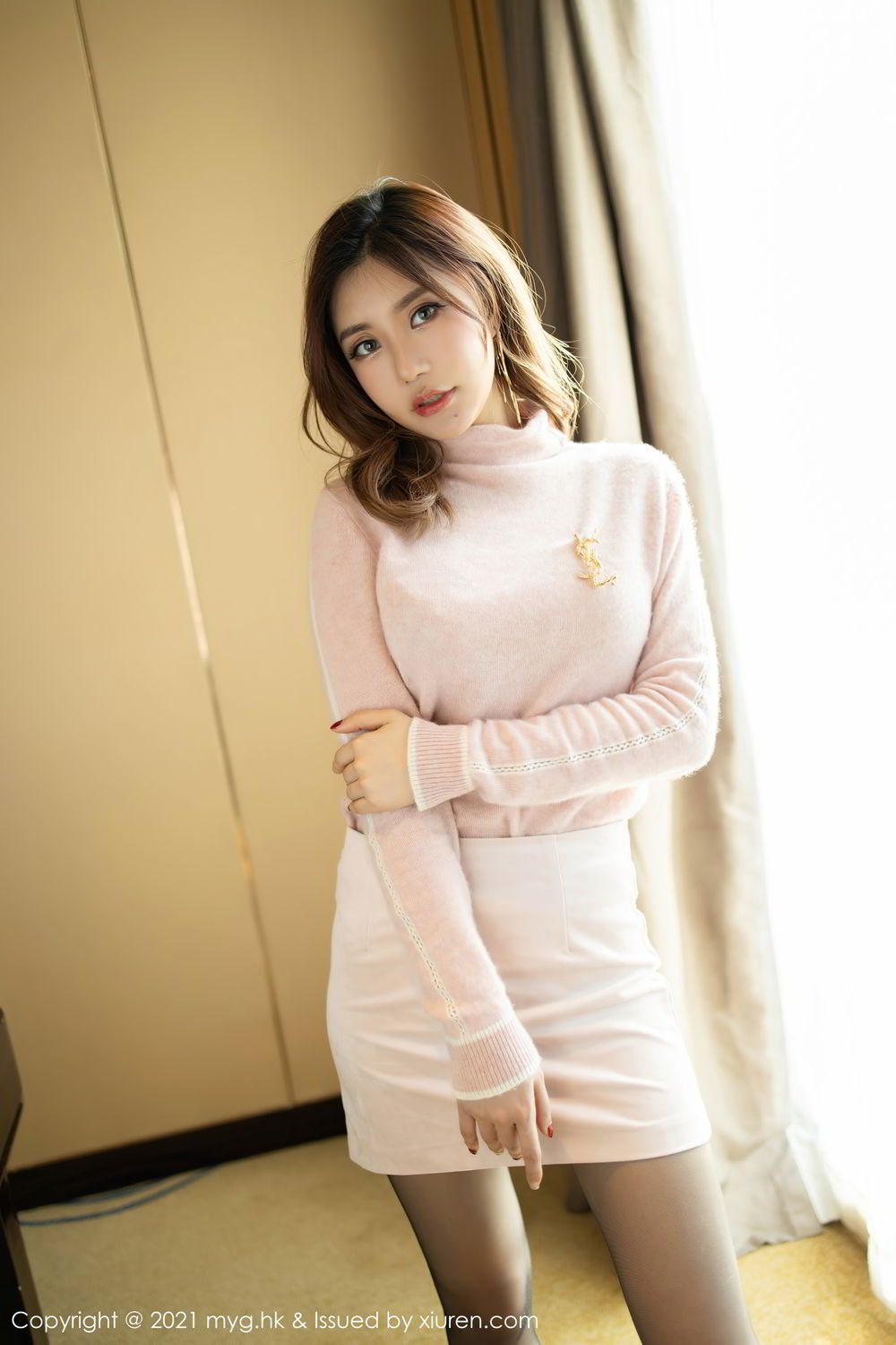 《MyGirl 綺裡嘉(绮里嘉) 制服写真 VOL.484》第8张,模特綺裡嘉(绮里嘉),mygirl,制服主题,全套80张