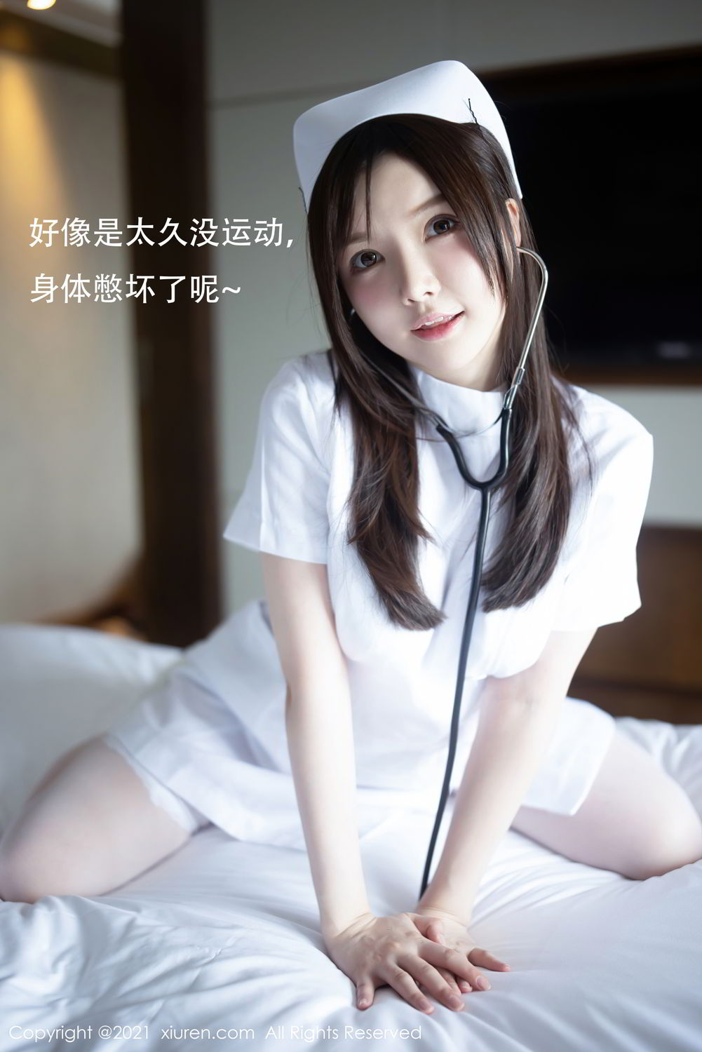 《秀人网 黄米妮 制服写真 No.3114》第5张，模特黄米妮，秀人网，制服主题，全套54张