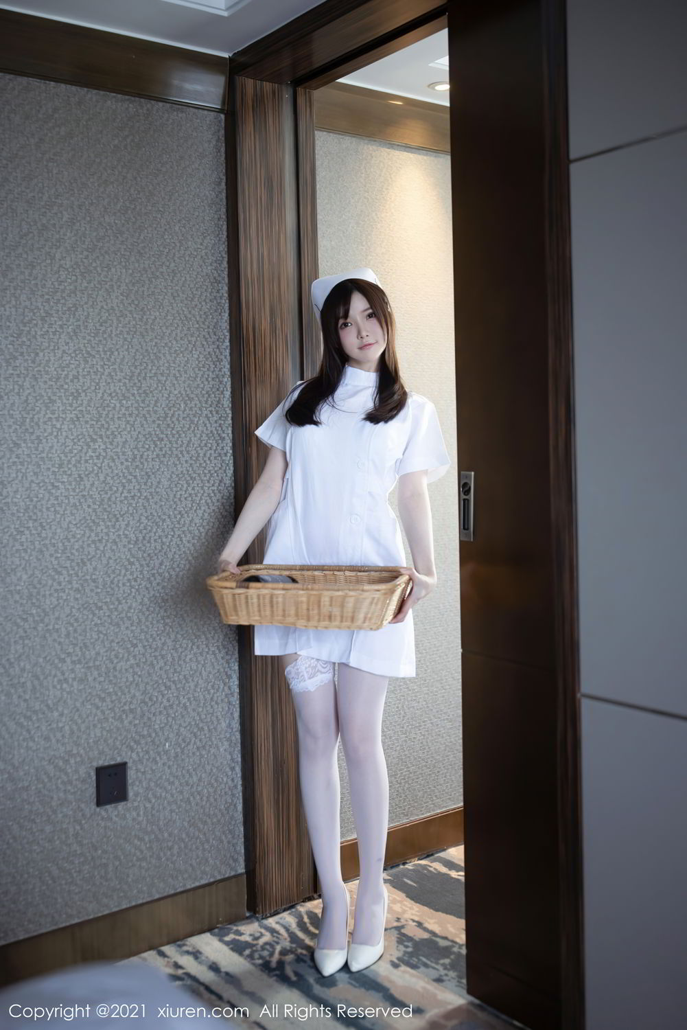 《秀人网 黄米妮 制服写真 No.3114》第16张，模特黄米妮，秀人网，制服主题，全套54张