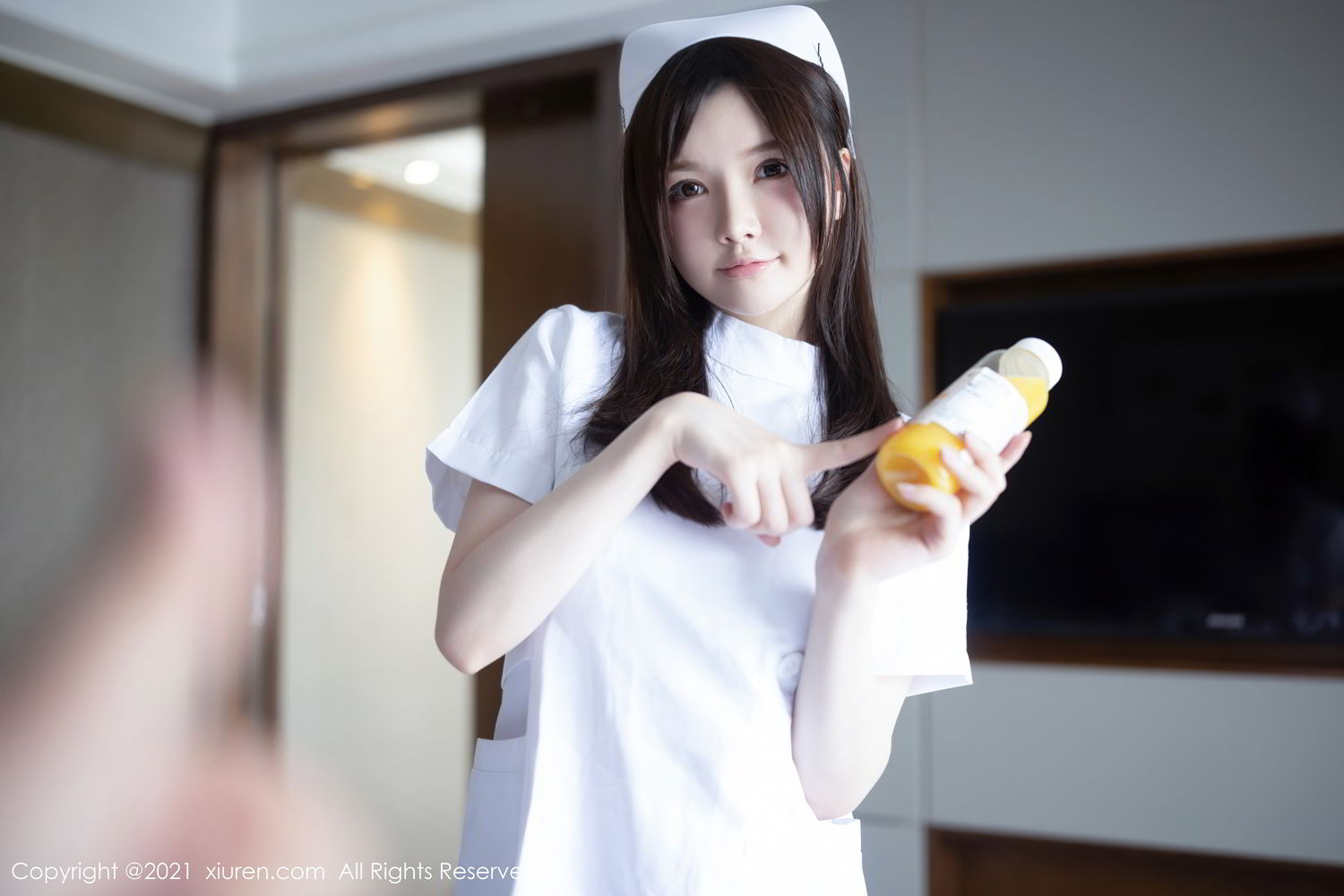《秀人网 黄米妮 制服写真 No.3114》第20张，模特黄米妮，秀人网，制服主题，全套54张