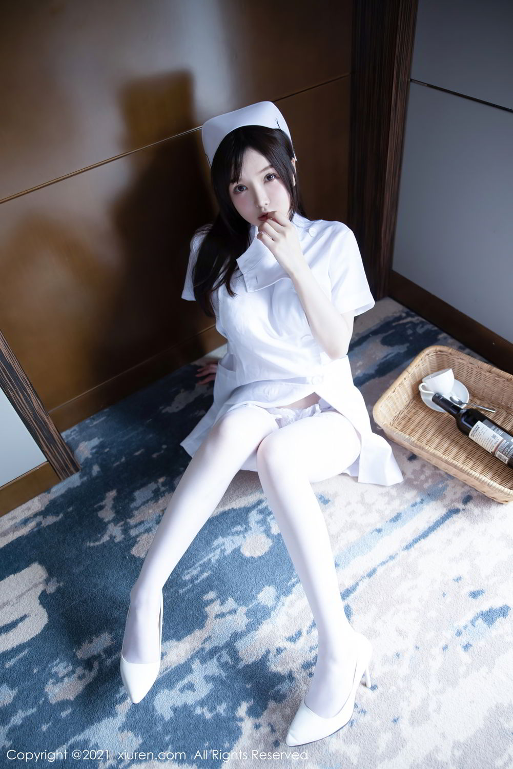 《秀人网 黄米妮 制服写真 No.3114》第27张，模特黄米妮，秀人网，制服主题，全套54张
