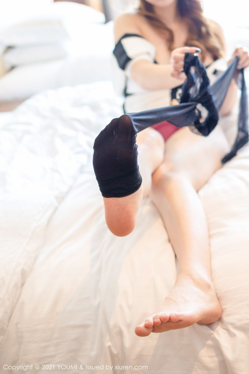 《尤蜜荟 张茜 制服写真 VOL.605》第93张,模特张茜,尤蜜荟,制服主题,全套100张