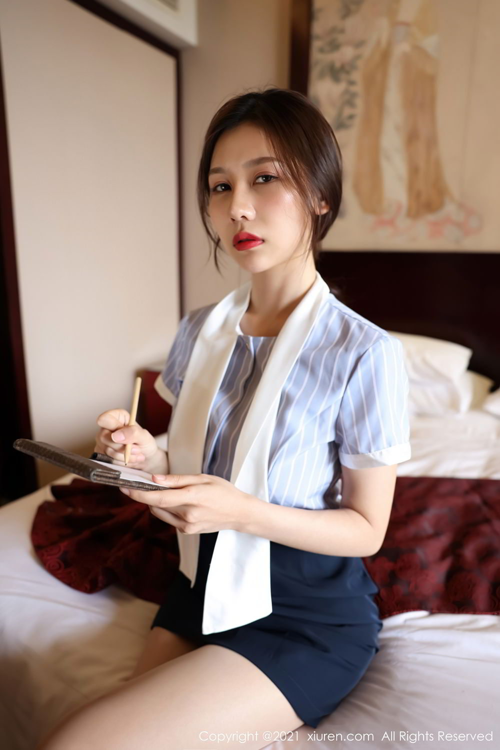 《秀人网 鱼子酱fish(Yu Zi Jiang Fish)、尹甜甜(Yi Tian Tian) 内衣写真 No.3179》第6张,模特鱼子酱fish(Yu Zi Jiang Fish)、尹甜甜(Yi Tian Tian),秀人网,内衣主题,全套58张