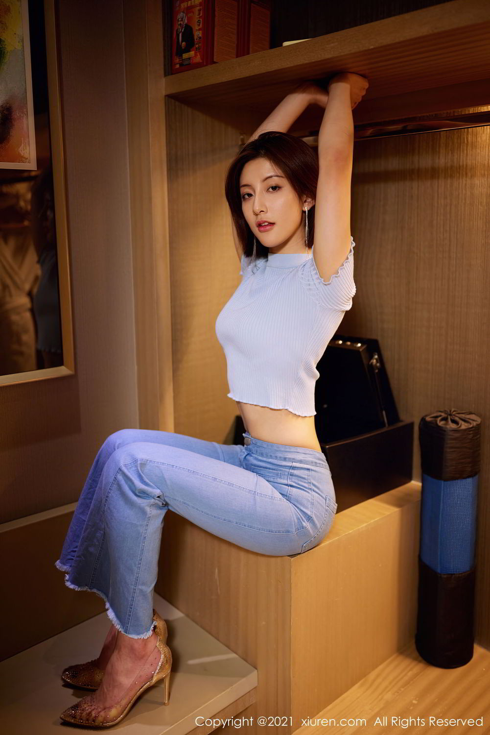《秀人网 王语纯(王雨纯)、林文文(Lin Wen Wen) 内衣写真 No.3229》第22张,模特王语纯(王雨纯)、林文文(Lin Wen Wen),秀人网,内衣主题,全套60张
