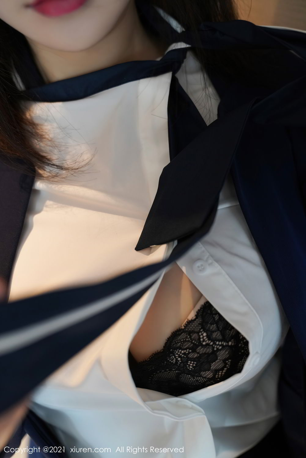 《秀人网 晓鱼酱 制服写真 VOL.3221》第44张,模特晓鱼酱,秀人网,制服主题,全套99张
