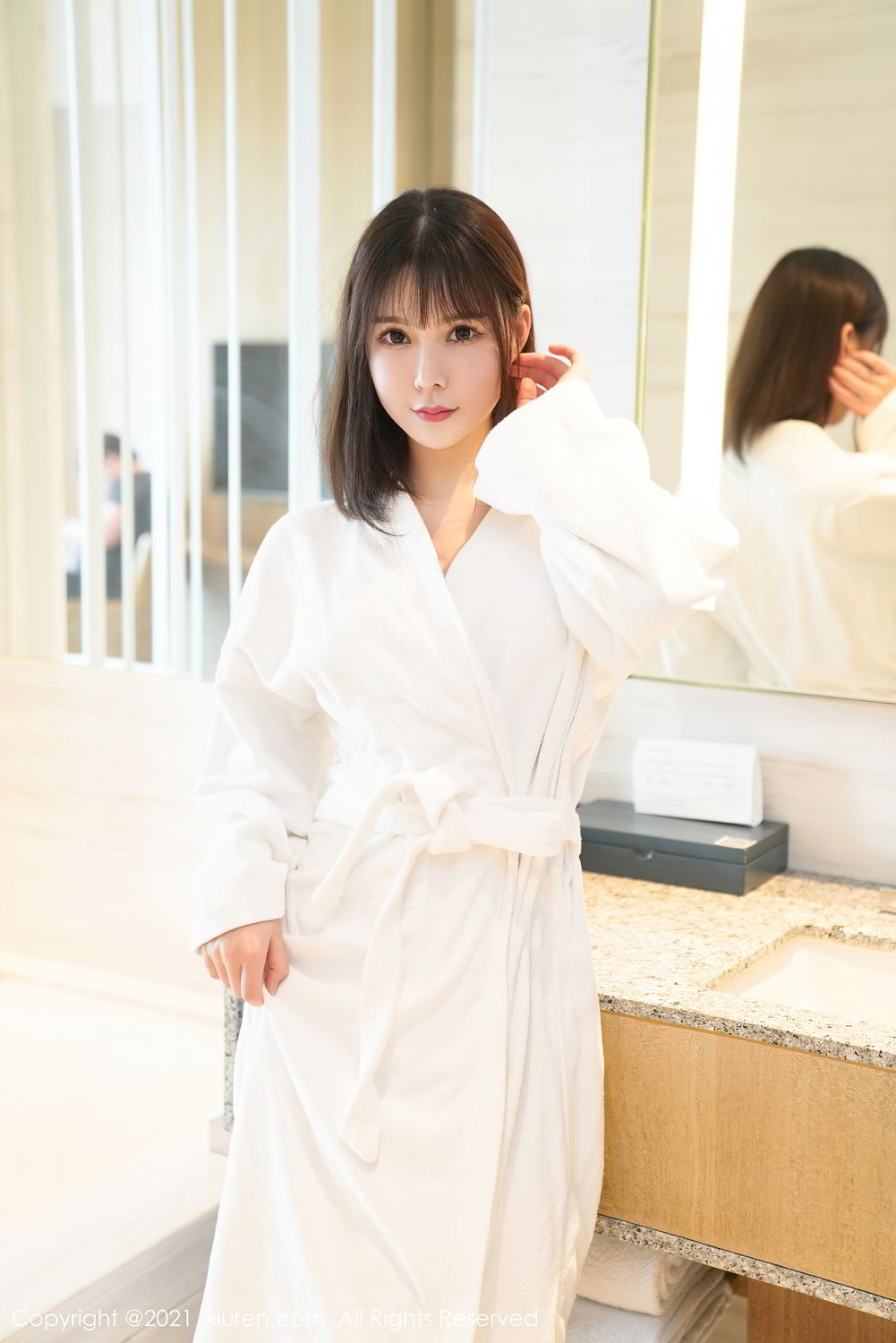 《秀人网 娜露Selena(Selena) 制服写真 VOL.3250》第8张,模特娜露Selena(Selena),秀人网,制服主题,全套65张