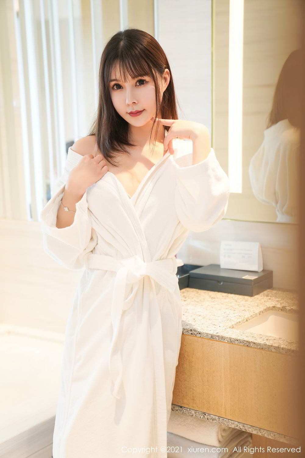 《秀人网 娜露Selena(Selena) 制服写真 VOL.3250》第15张,模特娜露Selena(Selena),秀人网,制服主题,全套65张