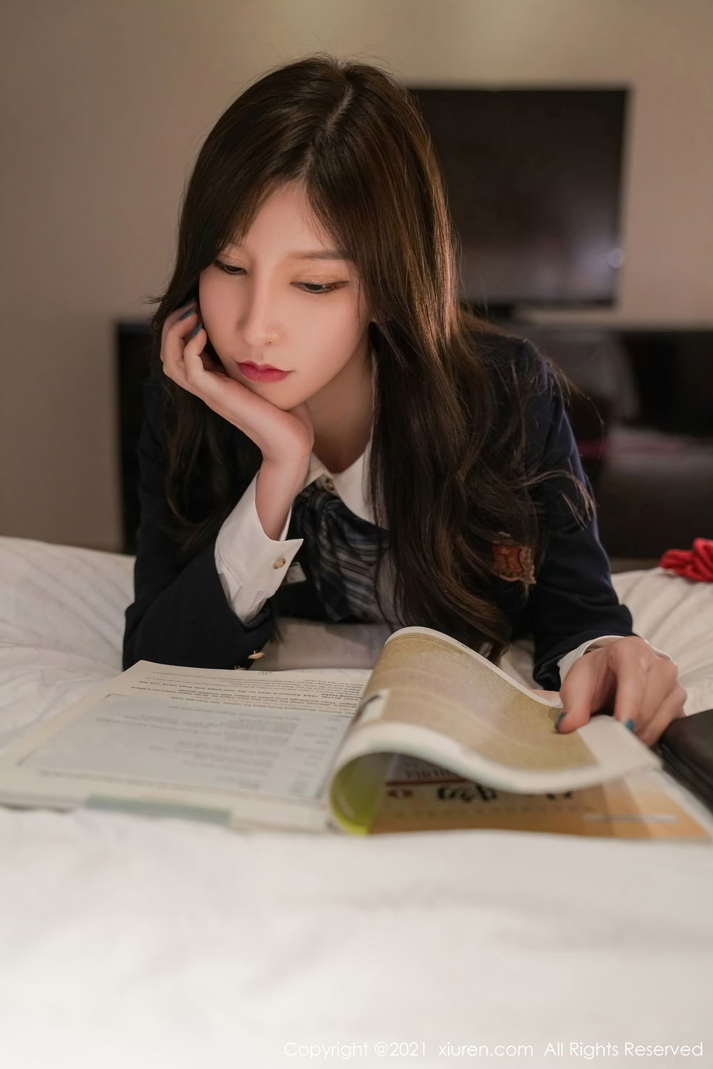 《秀人网 孙允珠 制服写真 VOL.3247》第19张,模特孙允珠,秀人网,制服主题,全套80张