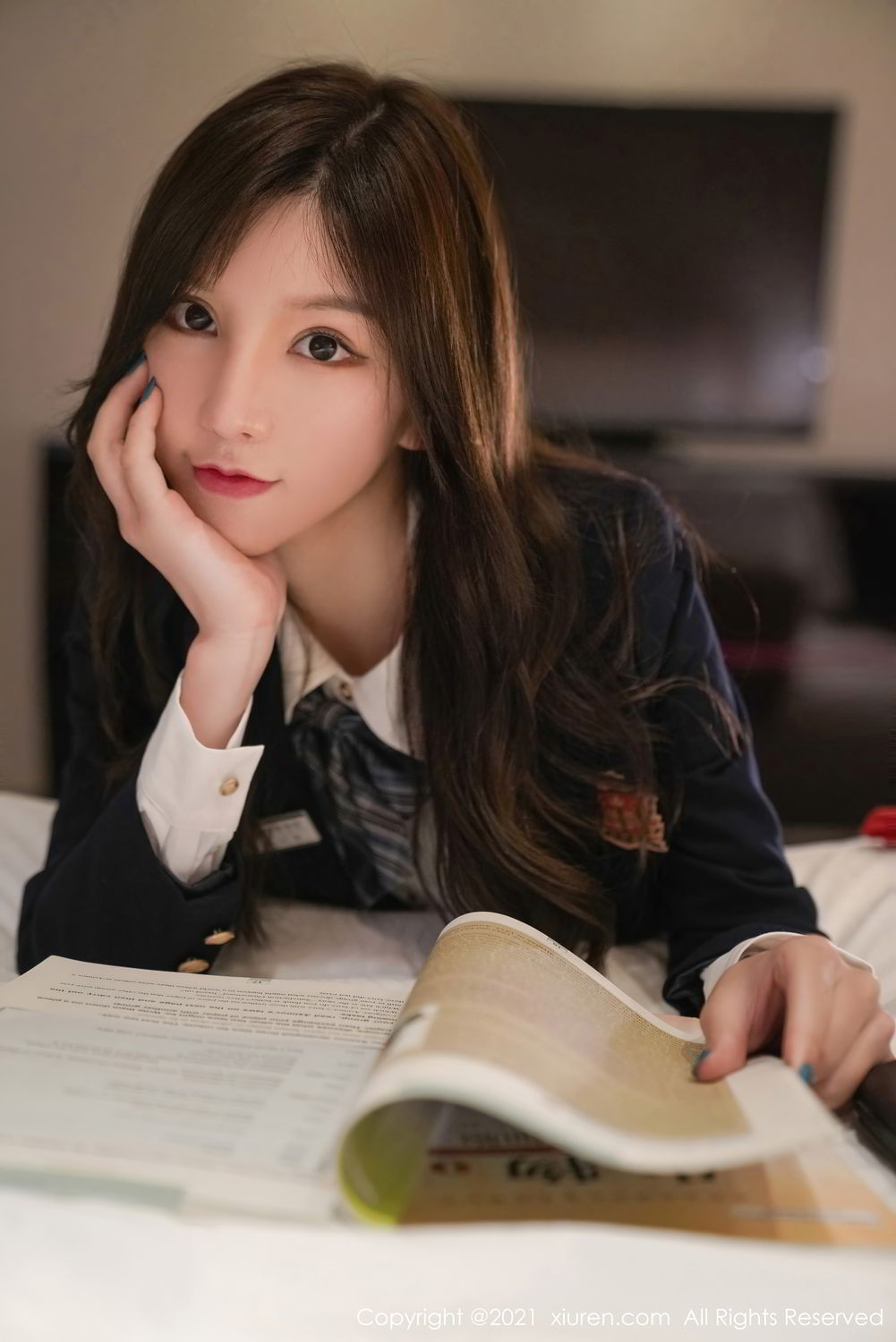 《秀人网 孙允珠 制服写真 VOL.3247》第20张,模特孙允珠,秀人网,制服主题,全套80张