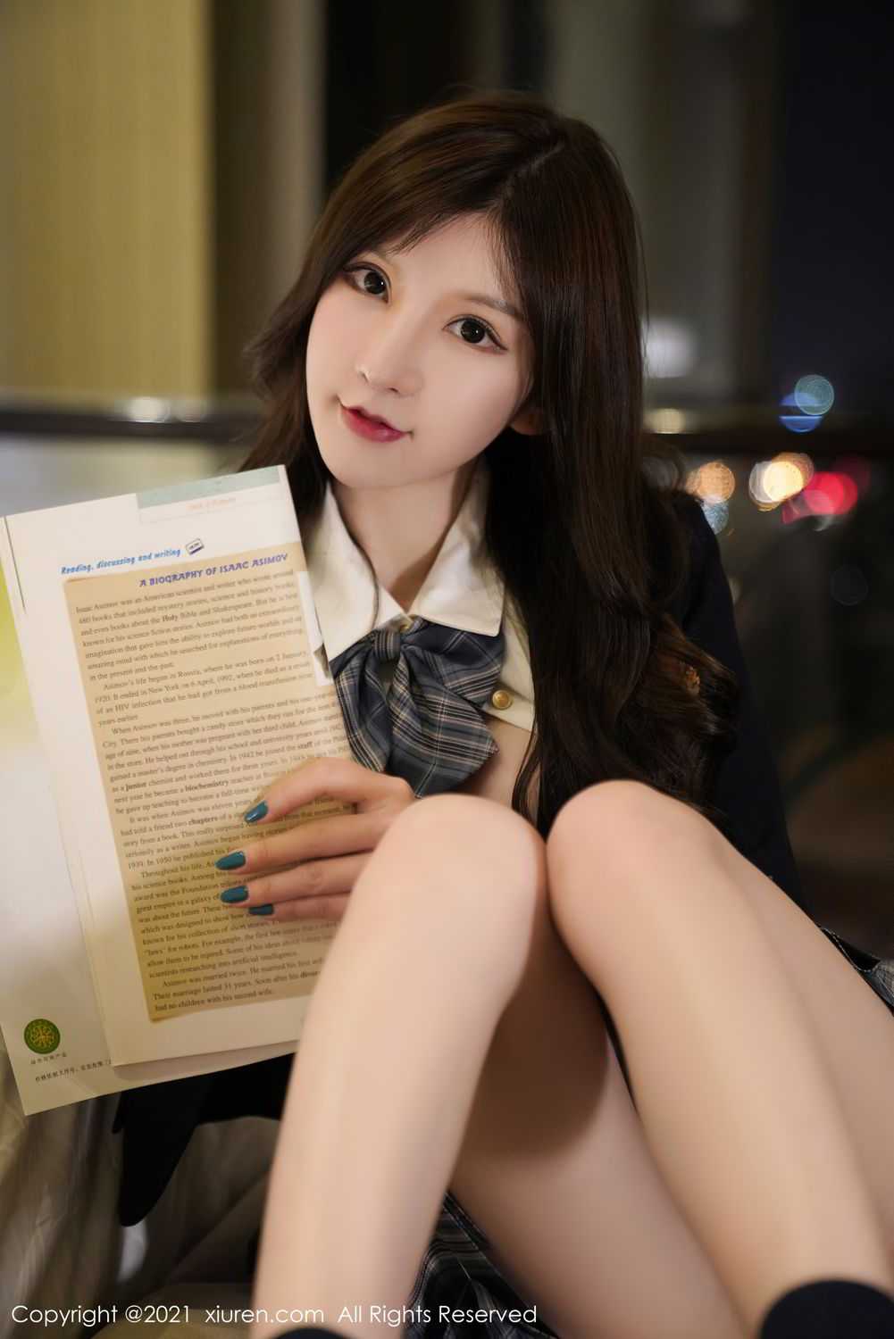 《秀人网 孙允珠 制服写真 VOL.3247》第78张，模特孙允珠，秀人网，制服主题，全套80张