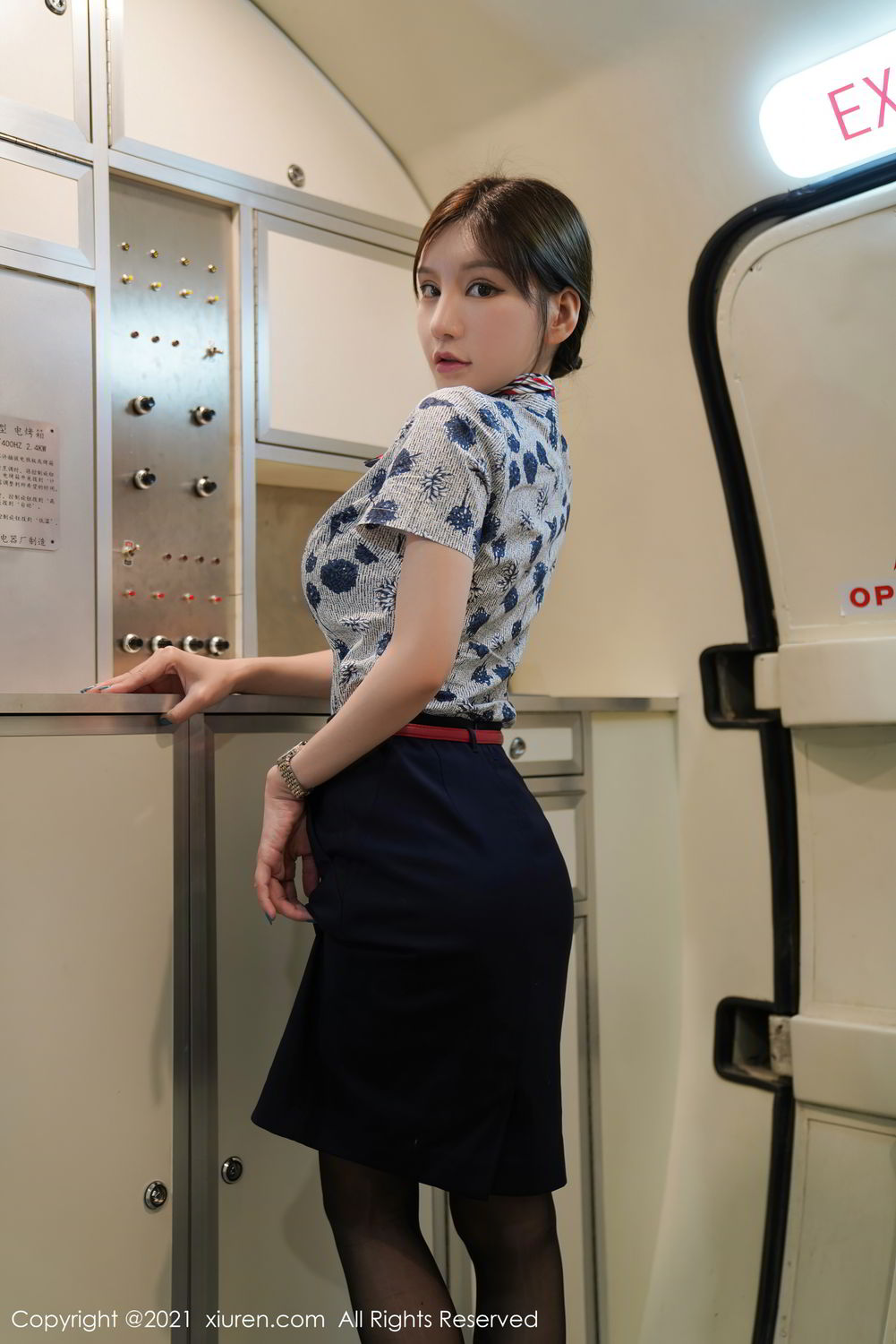 《秀人网 周于希dummy(Dummy Zhou) 制服写真 VOL.3274》第15张,模特周于希dummy(Dummy Zhou),秀人网,制服主题,全套96张