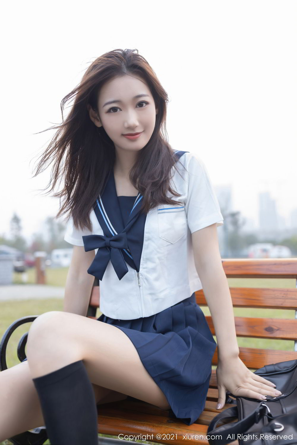 《秀人网 孙允珠 制服写真 VOL.3278》第8张,模特孙允珠,秀人网,制服主题,全套60张