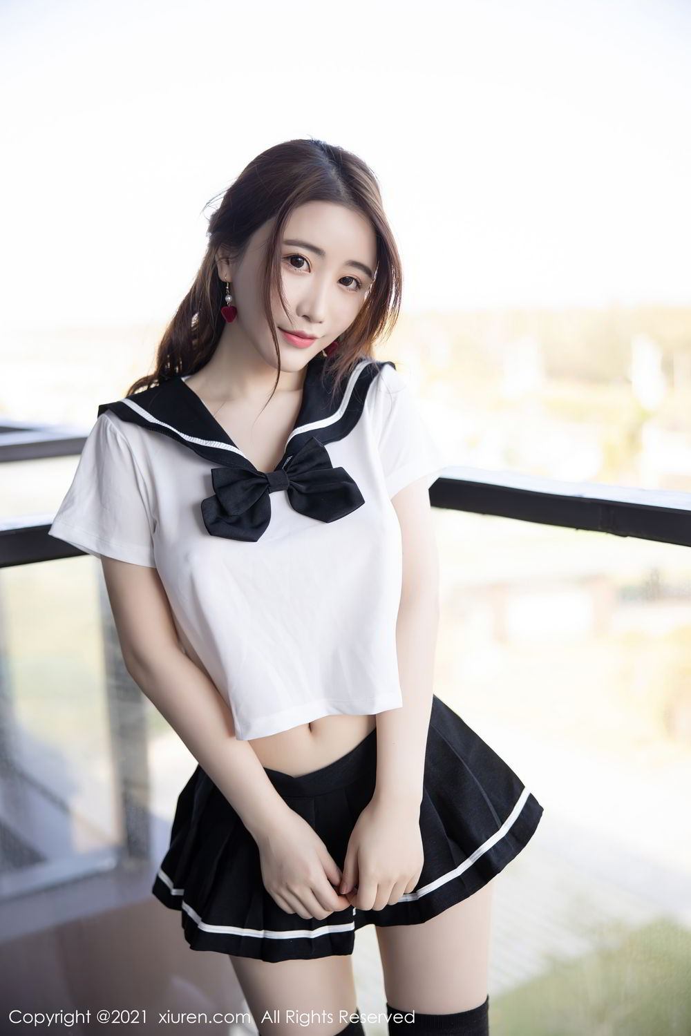 《秀人网 谢芷馨(Sindy) 制服写真 VOL.3268》第1张,模特谢芷馨(Sindy),秀人网,制服主题,全套62张
