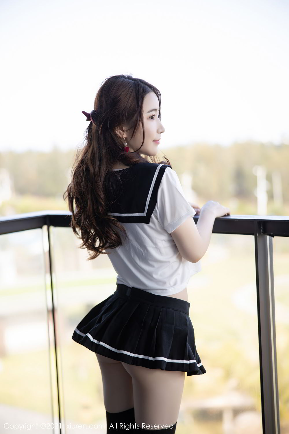 《秀人网 谢芷馨(Sindy) 制服写真 VOL.3268》第6张,模特谢芷馨(Sindy),秀人网,制服主题,全套62张