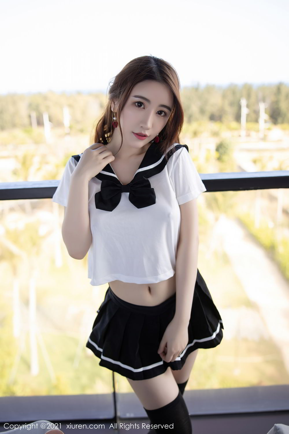 《秀人网 谢芷馨(Sindy) 制服写真 VOL.3268》第16张,模特谢芷馨(Sindy),秀人网,制服主题,全套62张