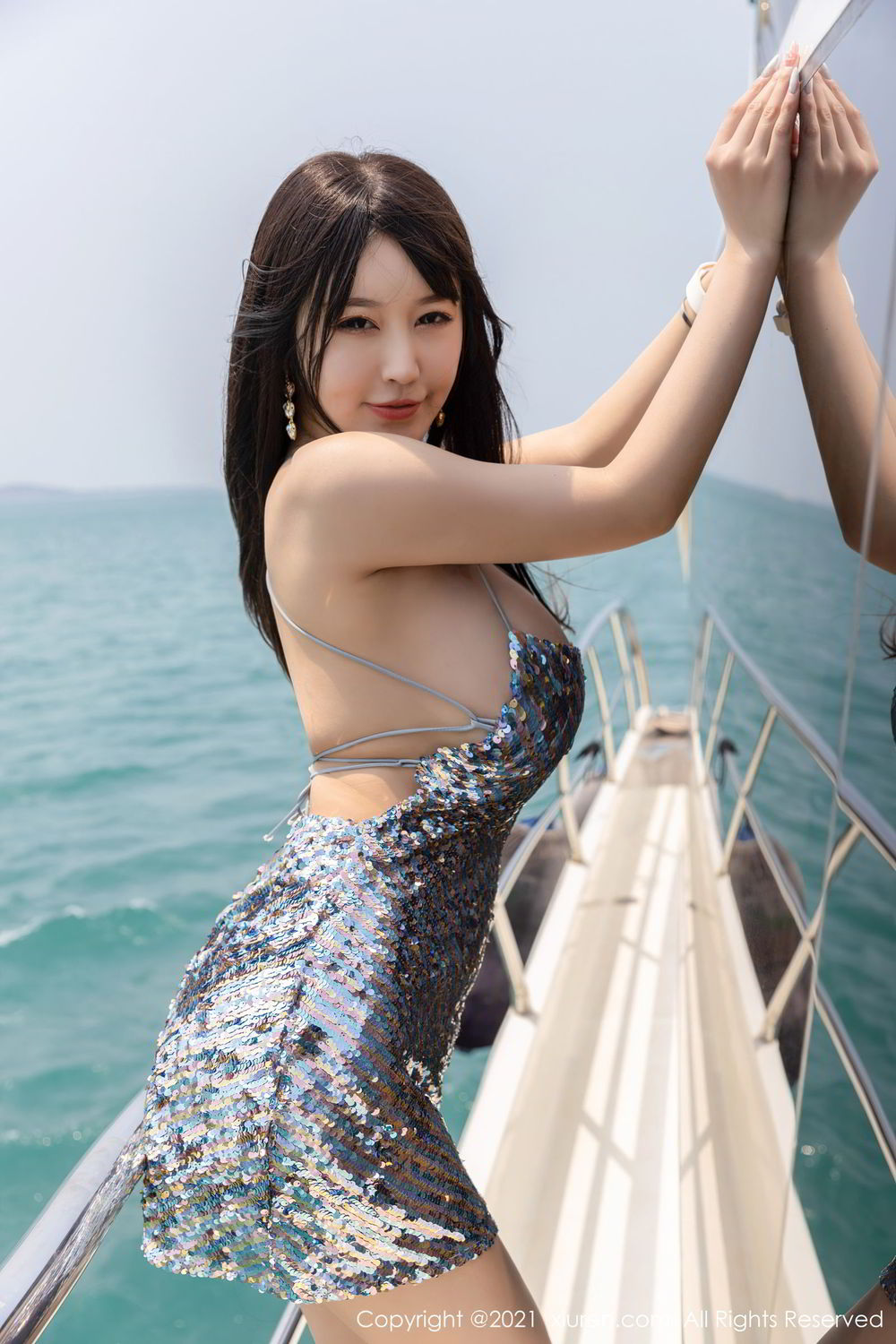 《秀人网 朱可(barbie可儿) 制服写真 VOL.3287》第21张,模特朱可(barbie可儿),秀人网,制服主题,全套50张