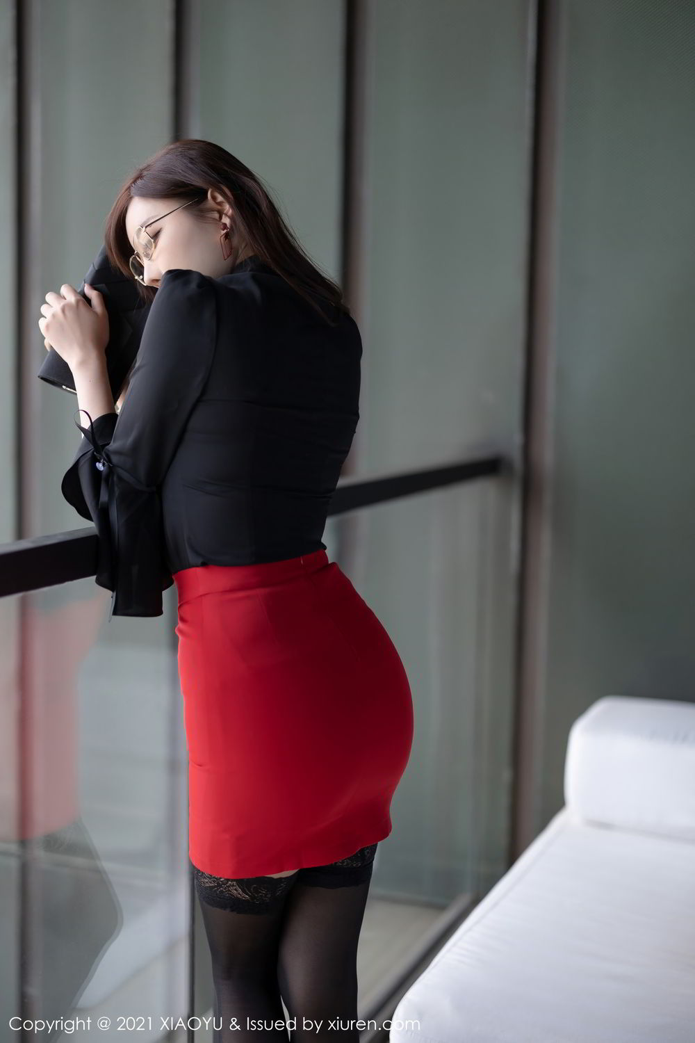 《语画界 杨晨晨 制服写真 VOL.523》第67张,模特杨晨晨,语画界,制服主题,全套83张