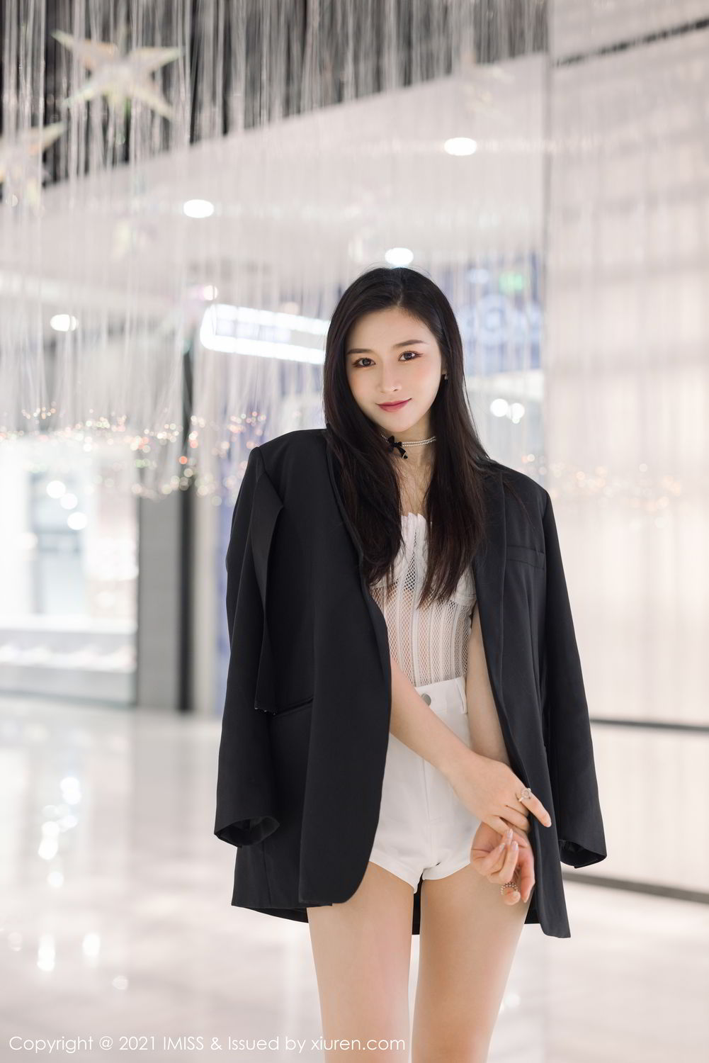 《爱蜜社 Vanessa 制服写真 VOL.569》第2张，模特Vanessa，爱蜜社，制服主题，全套60张