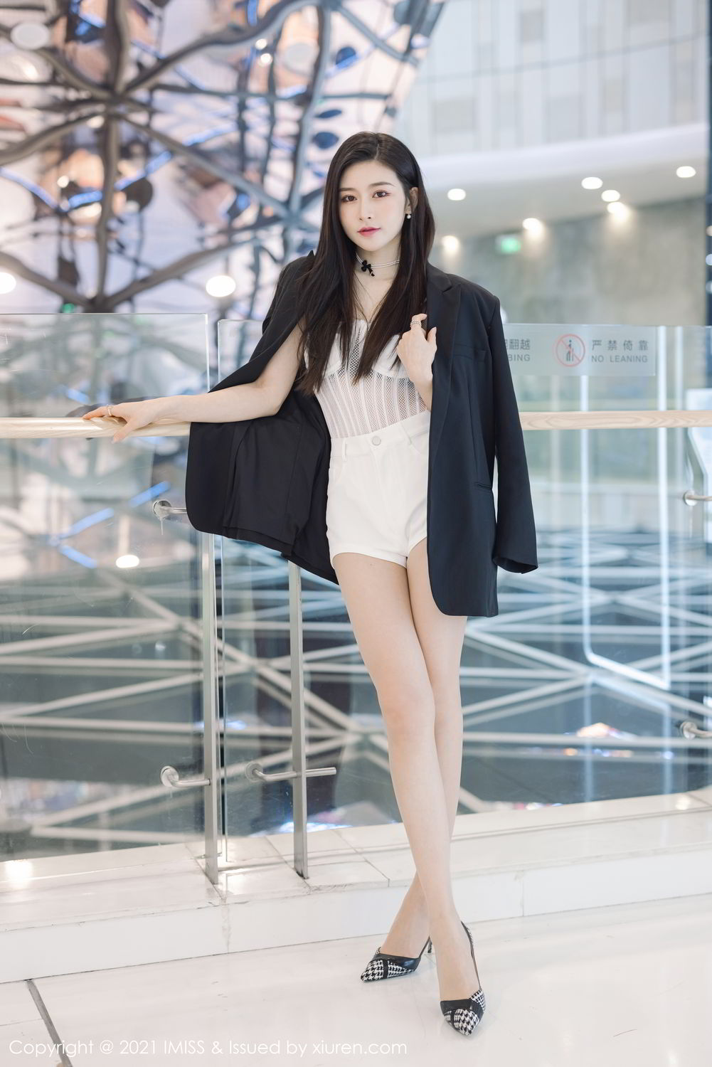 《爱蜜社 Vanessa 制服写真 VOL.569》第5张,模特Vanessa,爱蜜社,制服主题,全套60张