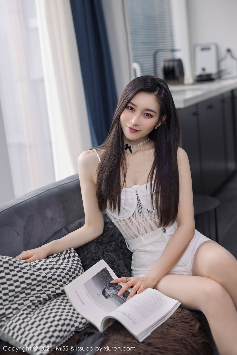 《爱蜜社 Vanessa 制服写真 VOL.569》第20张,模特Vanessa,爱蜜社,制服主题,全套60张