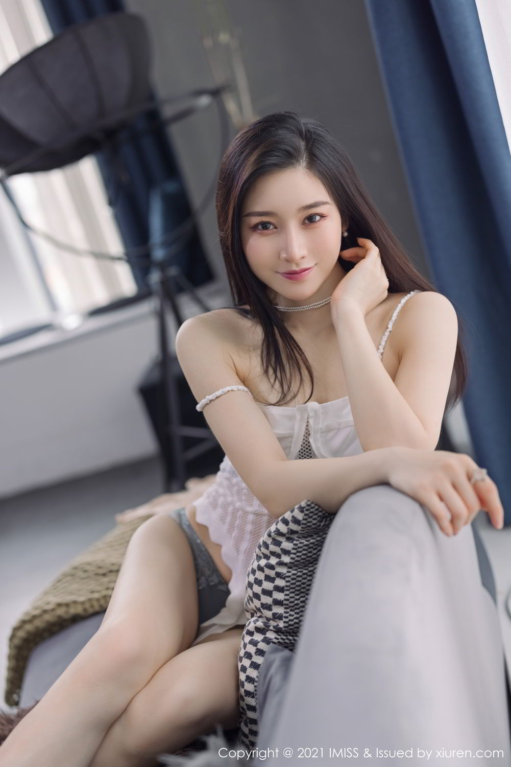 《爱蜜社 Vanessa 制服写真 VOL.569》第42张,模特Vanessa,爱蜜社,制服主题,全套60张
