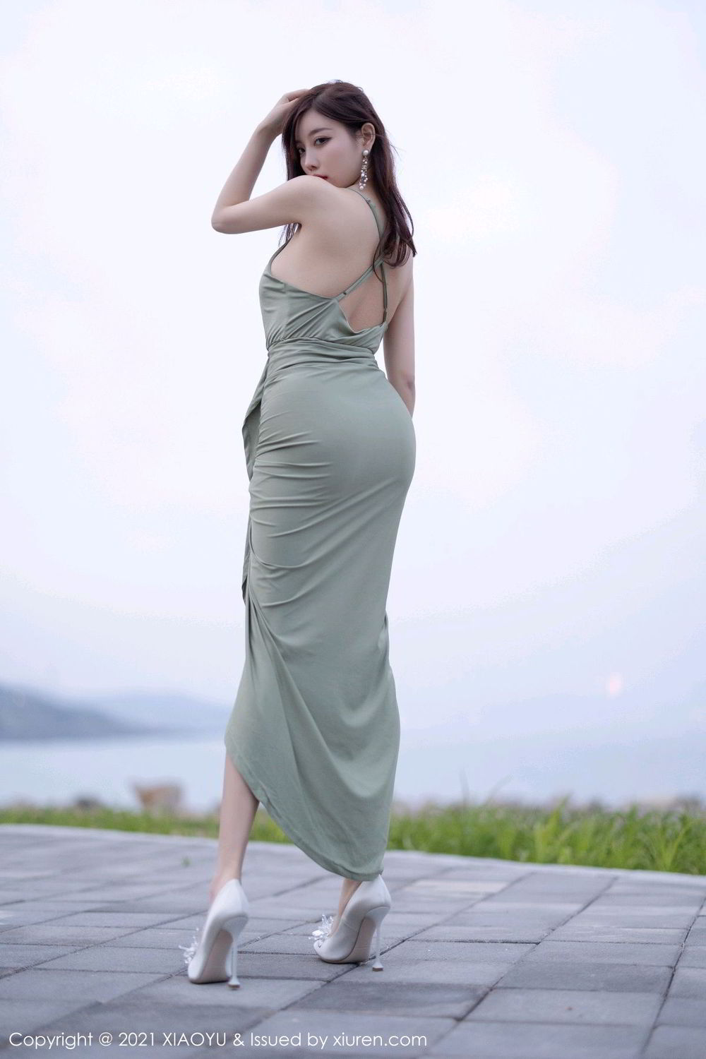 《语画界 杨晨晨 制服写真 VOL.538》第17张,模特杨晨晨,语画界,制服主题,全套74张