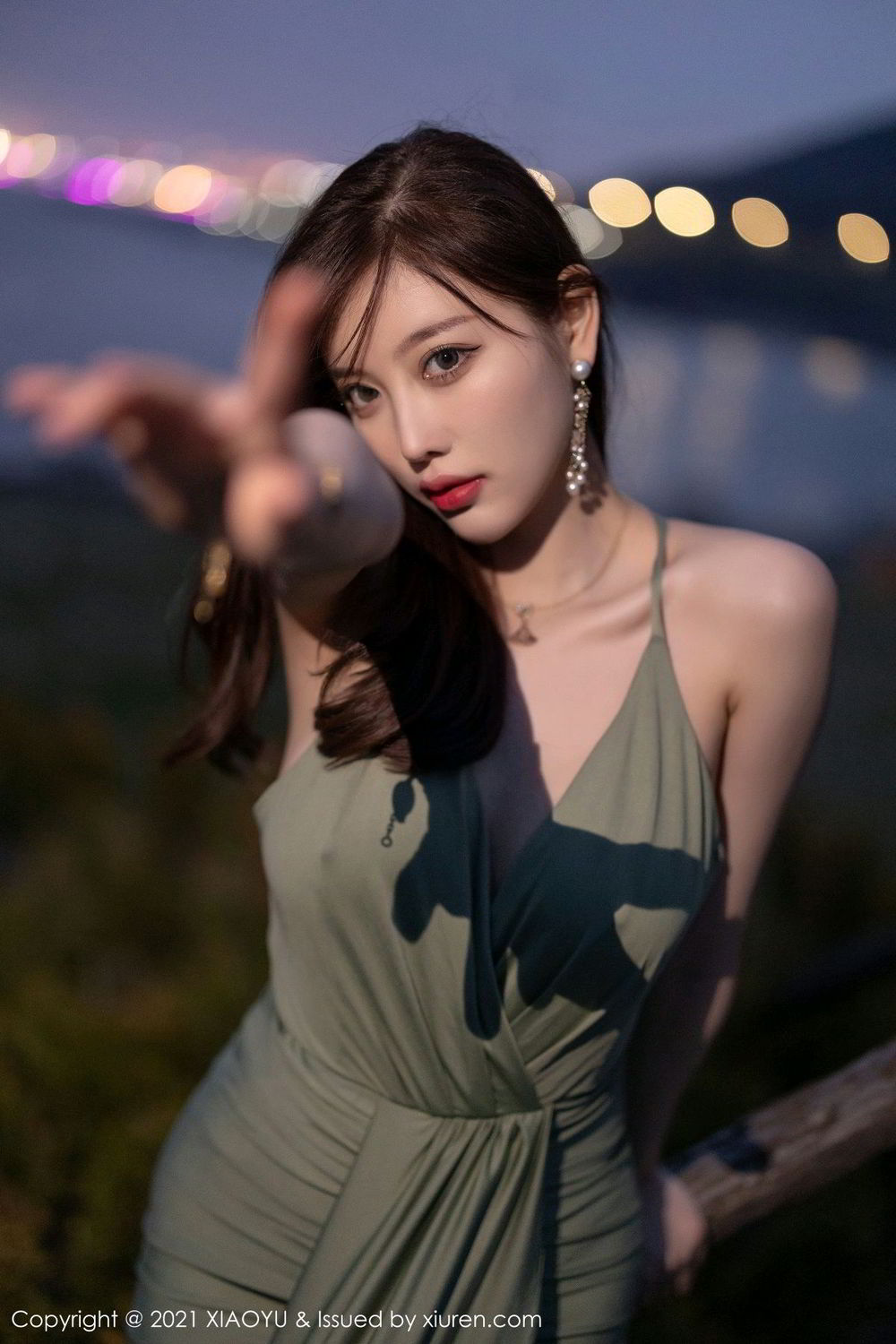 《语画界 杨晨晨 制服写真 VOL.538》第64张,模特杨晨晨,语画界,制服主题,全套74张