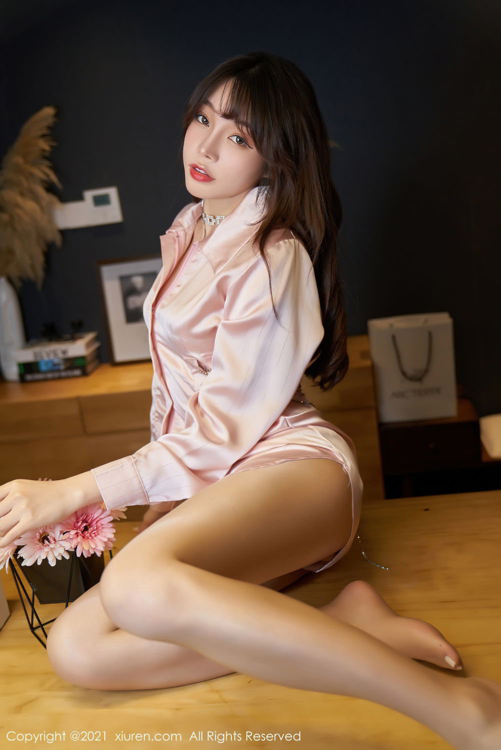 《秀人网 芝芝Booty 制服写真 VOL.3466》第38张,模特芝芝Booty,秀人网,制服主题,全套60张