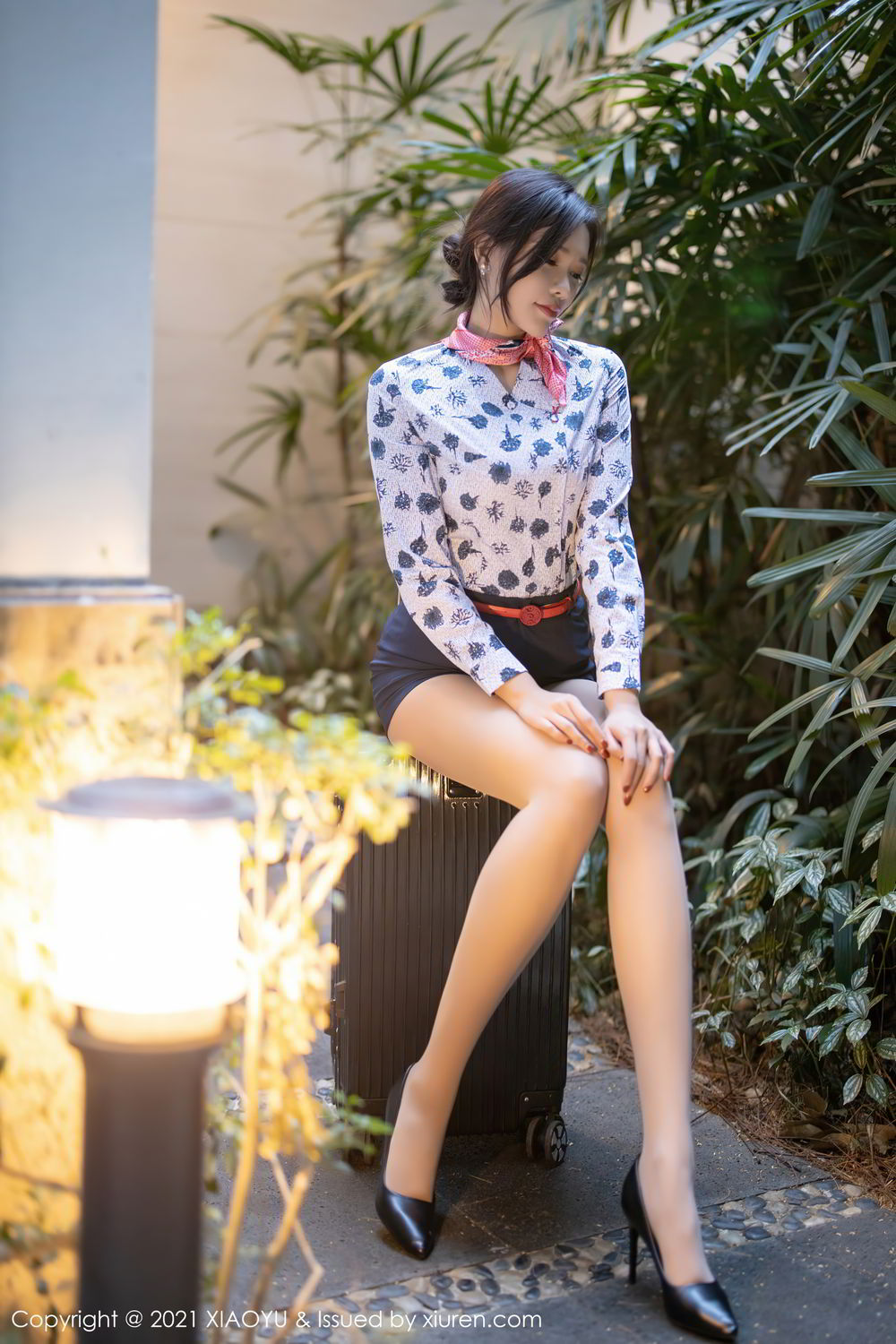 《语画界 小娜比 制服写真 VOL.536》第14张,模特小娜比,语画界,制服主题,全套90张