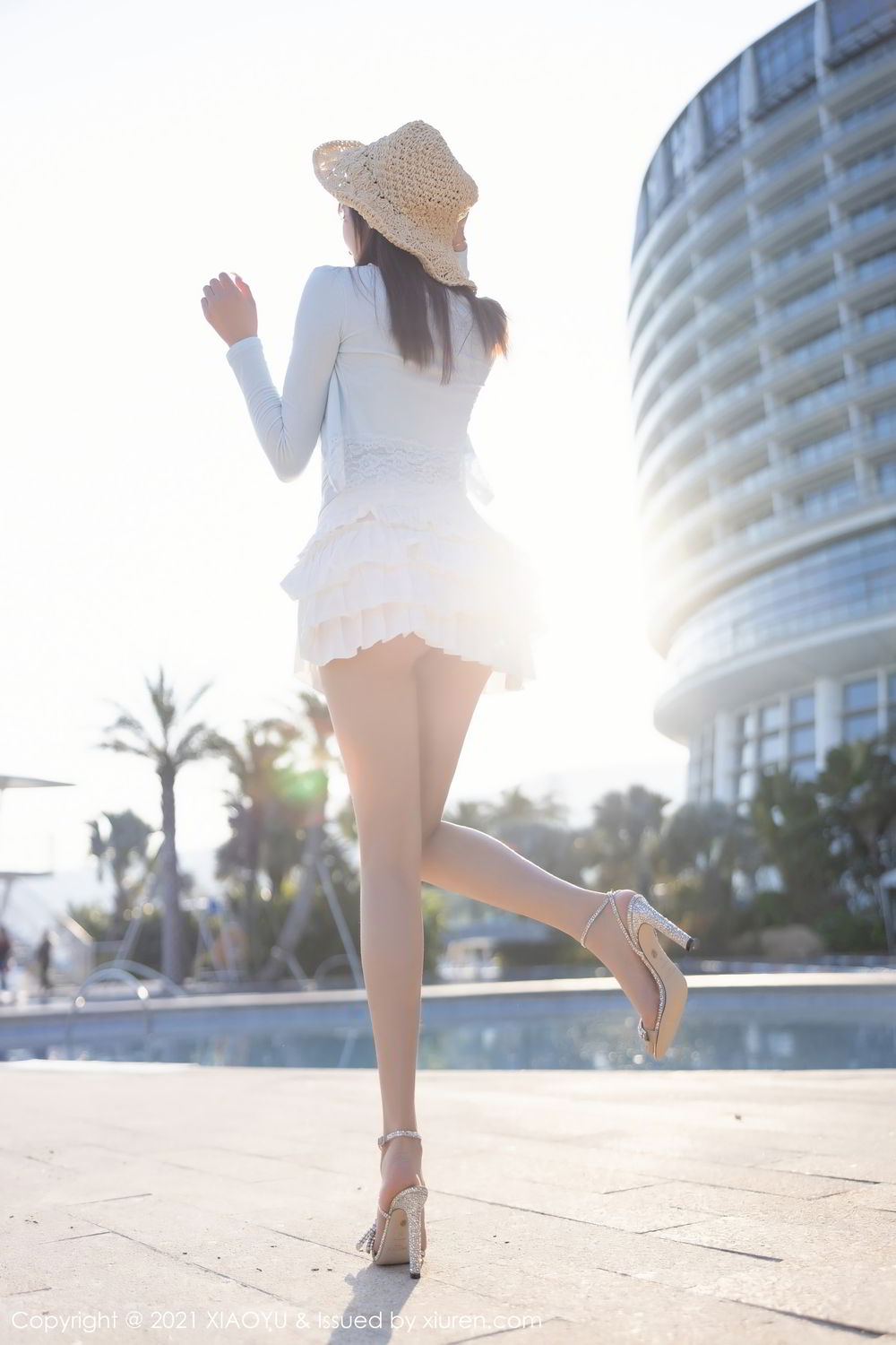 《语画界 杨晨晨 制服写真 VOL.562》第10张,模特杨晨晨,语画界,制服主题,全套99张