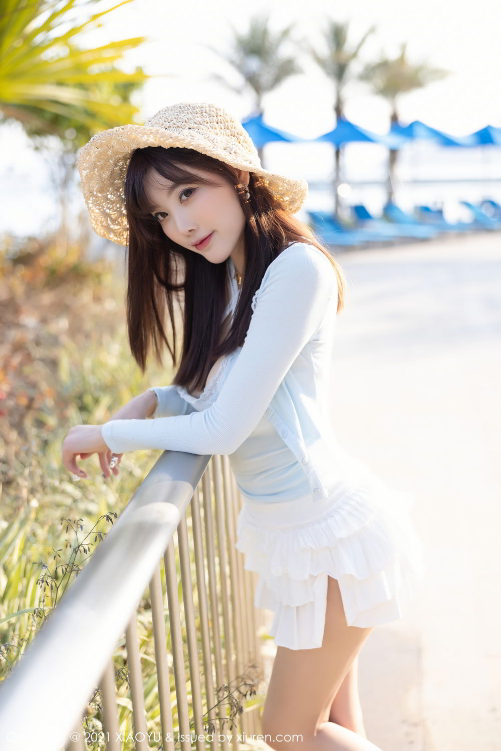 《语画界 杨晨晨 制服写真 VOL.562》第14张,模特杨晨晨,语画界,制服主题,全套99张
