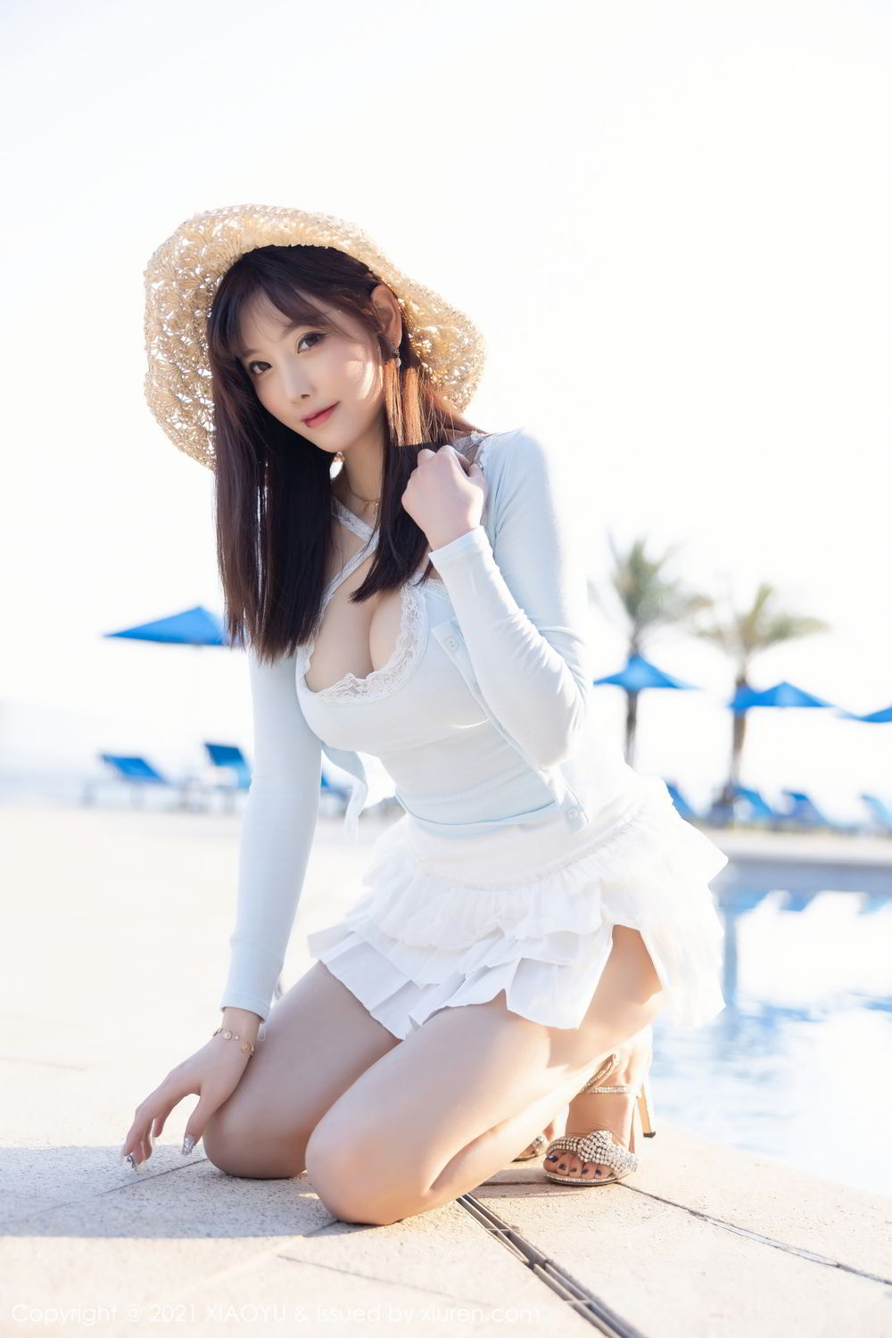 《语画界 杨晨晨 制服写真 VOL.562》第20张,模特杨晨晨,语画界,制服主题,全套99张
